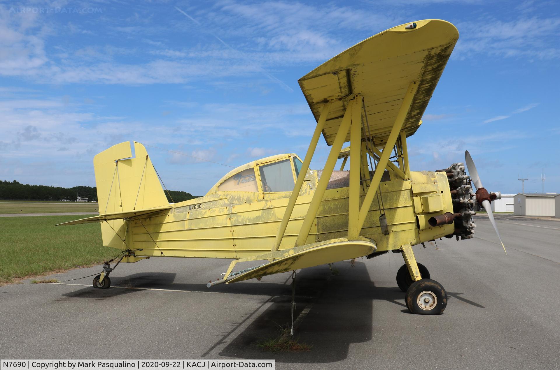 N7690, 1972 Grumman-Schweizer G-164A C/N 980, Grumman G-164A