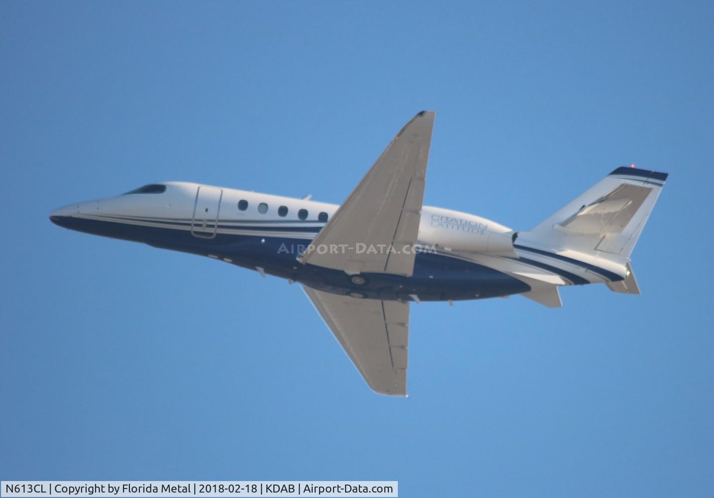 N613CL, 2016 Cessna 680A Citation Latitude C/N 680A-0013, DAB 2018