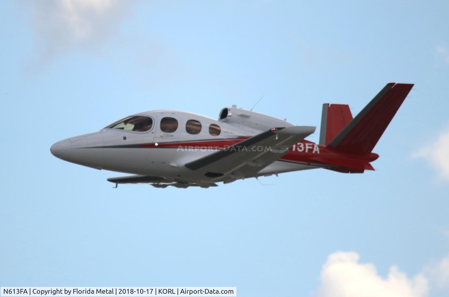 N613FA, 2018 Cirrus SF50 Vision C/N 0075, NBAA 2018