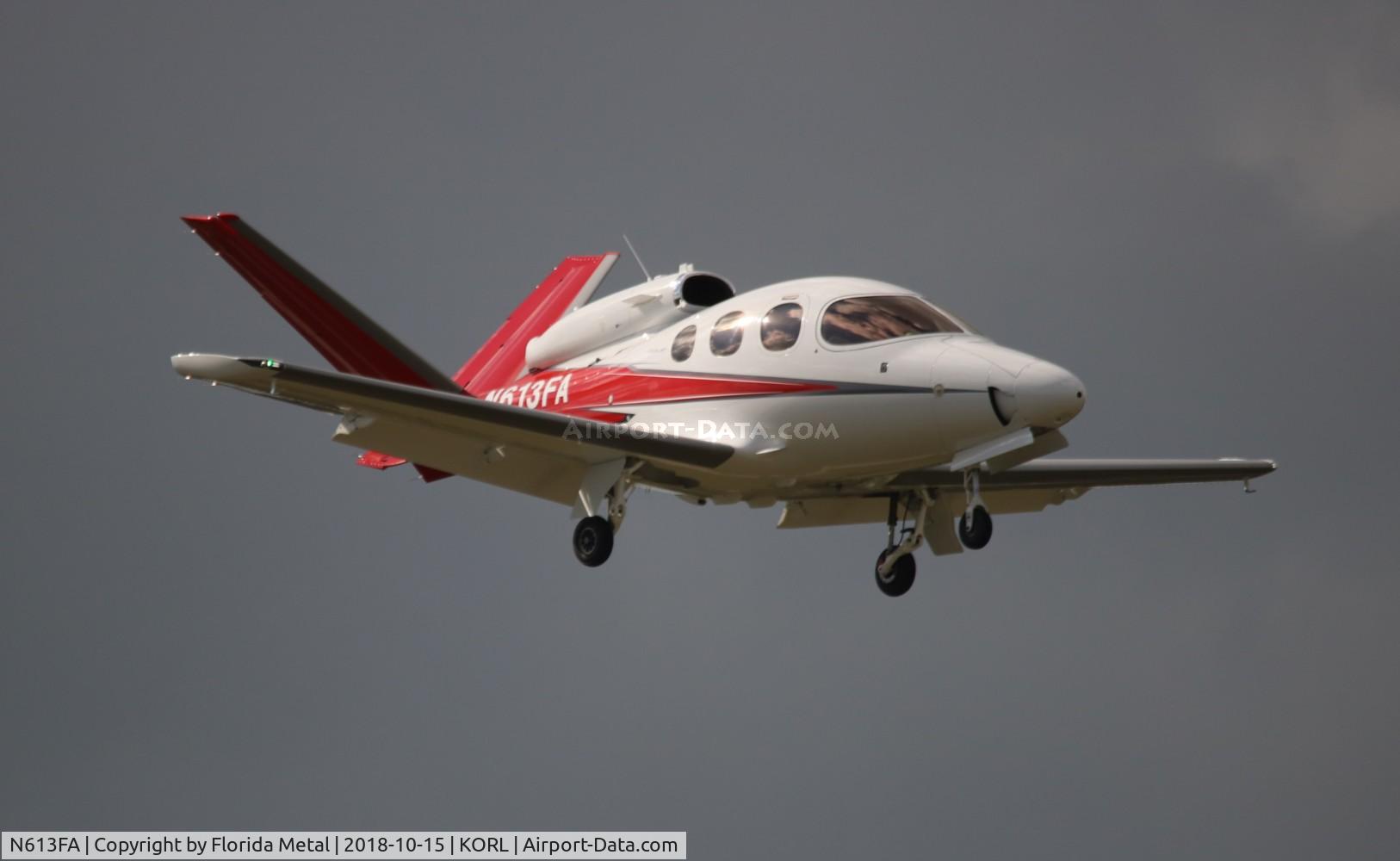 N613FA, 2018 Cirrus SF50 Vision C/N 0075, NBAA 2018