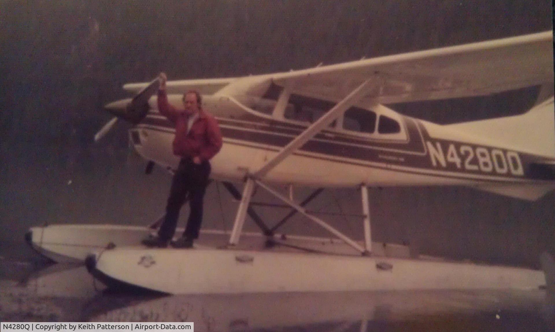 N4280Q, 1973 Cessna A185F Skywagon 185 C/N 18502230, My Dad fly 80Q in Wrangell Alaska 1975
