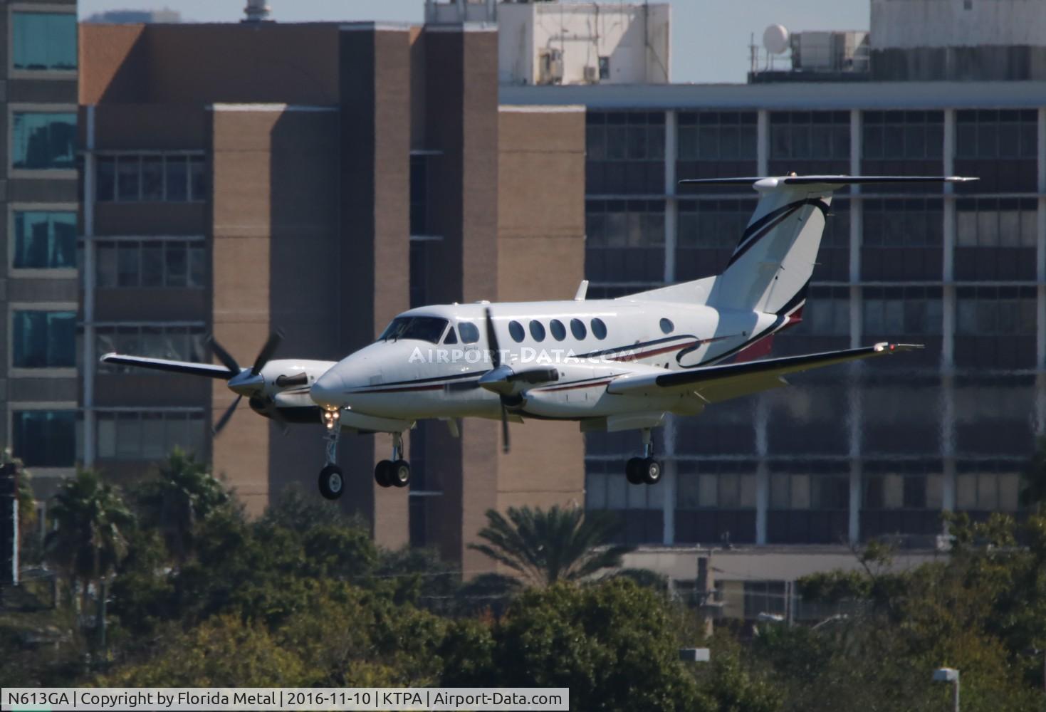 N613GA, Raytheon Aircraft Company B200 C/N BB-1909, TPA 2016