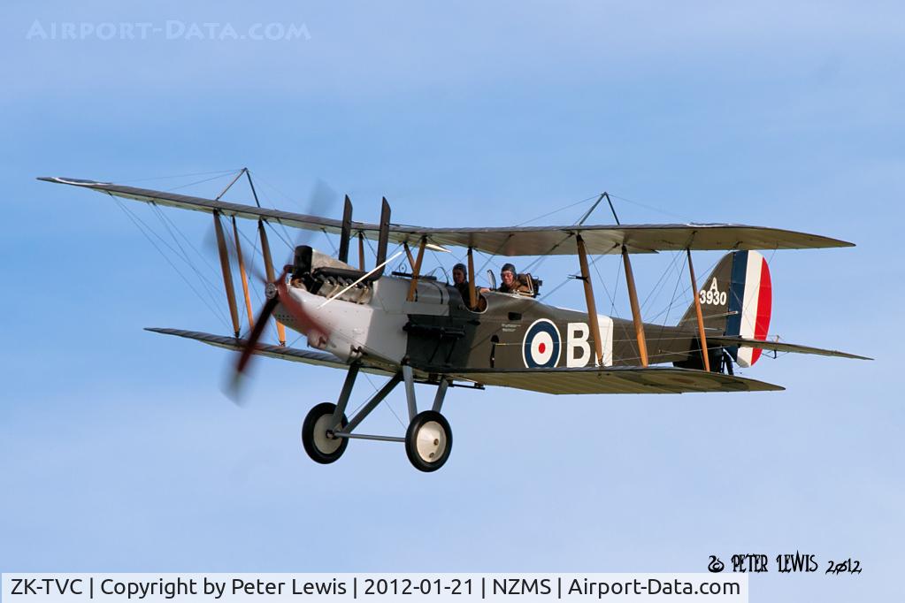 ZK-TVC, 2012 Royal Aircraft Factory RE-8 Replica C/N 0002, The Vintage Aviator Ltd., Masterton