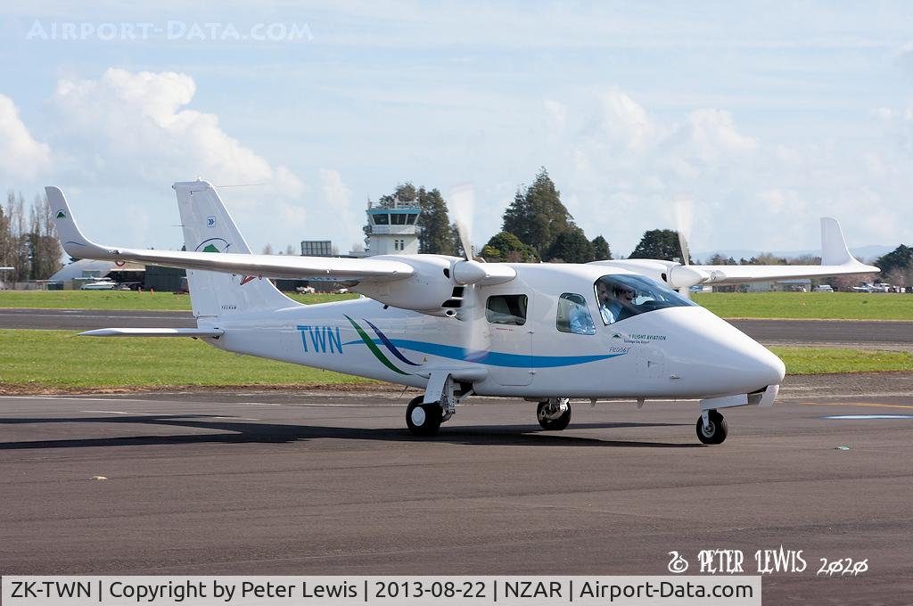 ZK-TWN, Tecnam P-2006T C/N 052, Ardmore Aviation Services Ltd., Ardmore