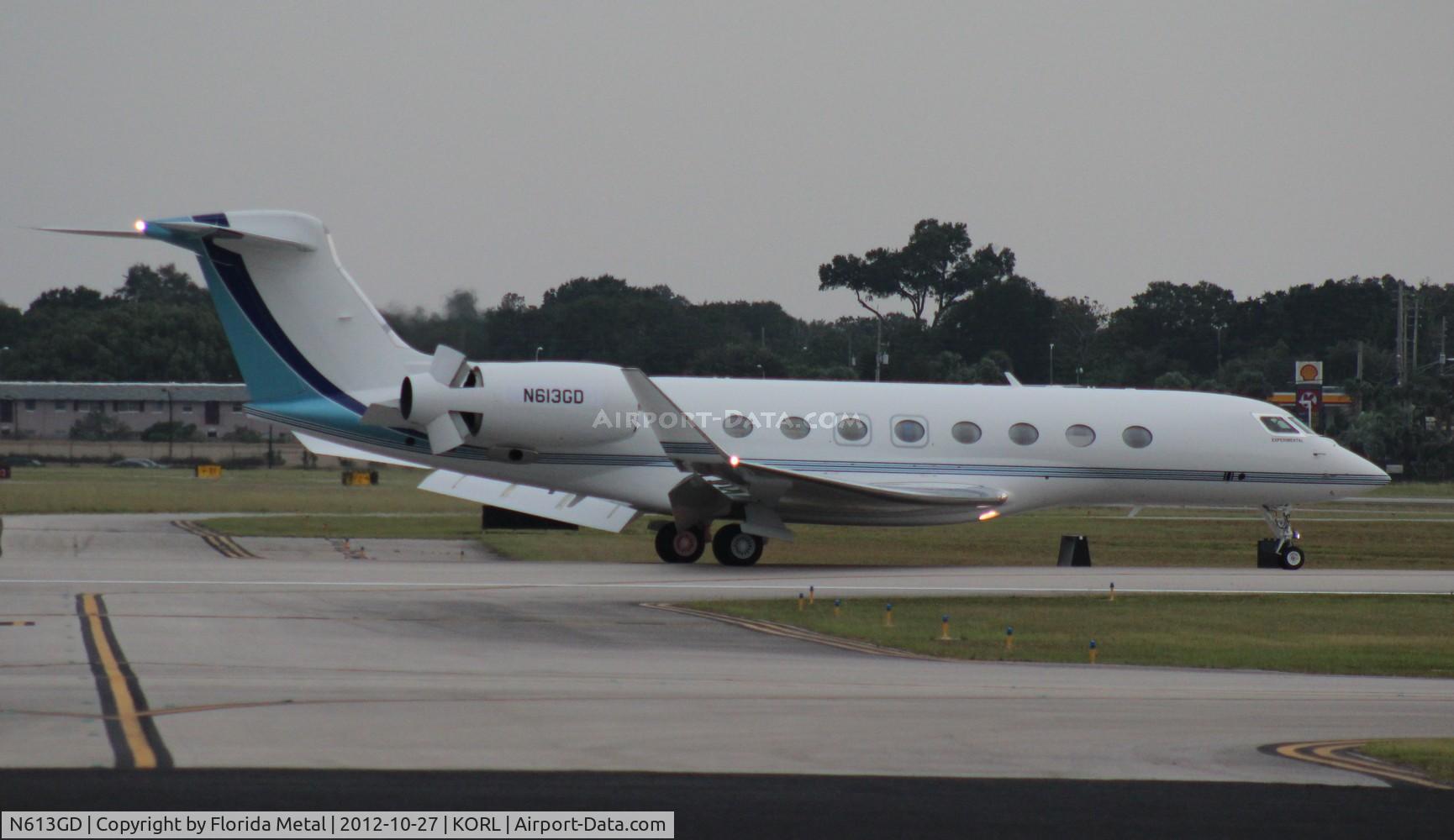 N613GD, 2011 Gulfstream Aerospace G650 (G-VI) C/N 6013, NBAA 2012