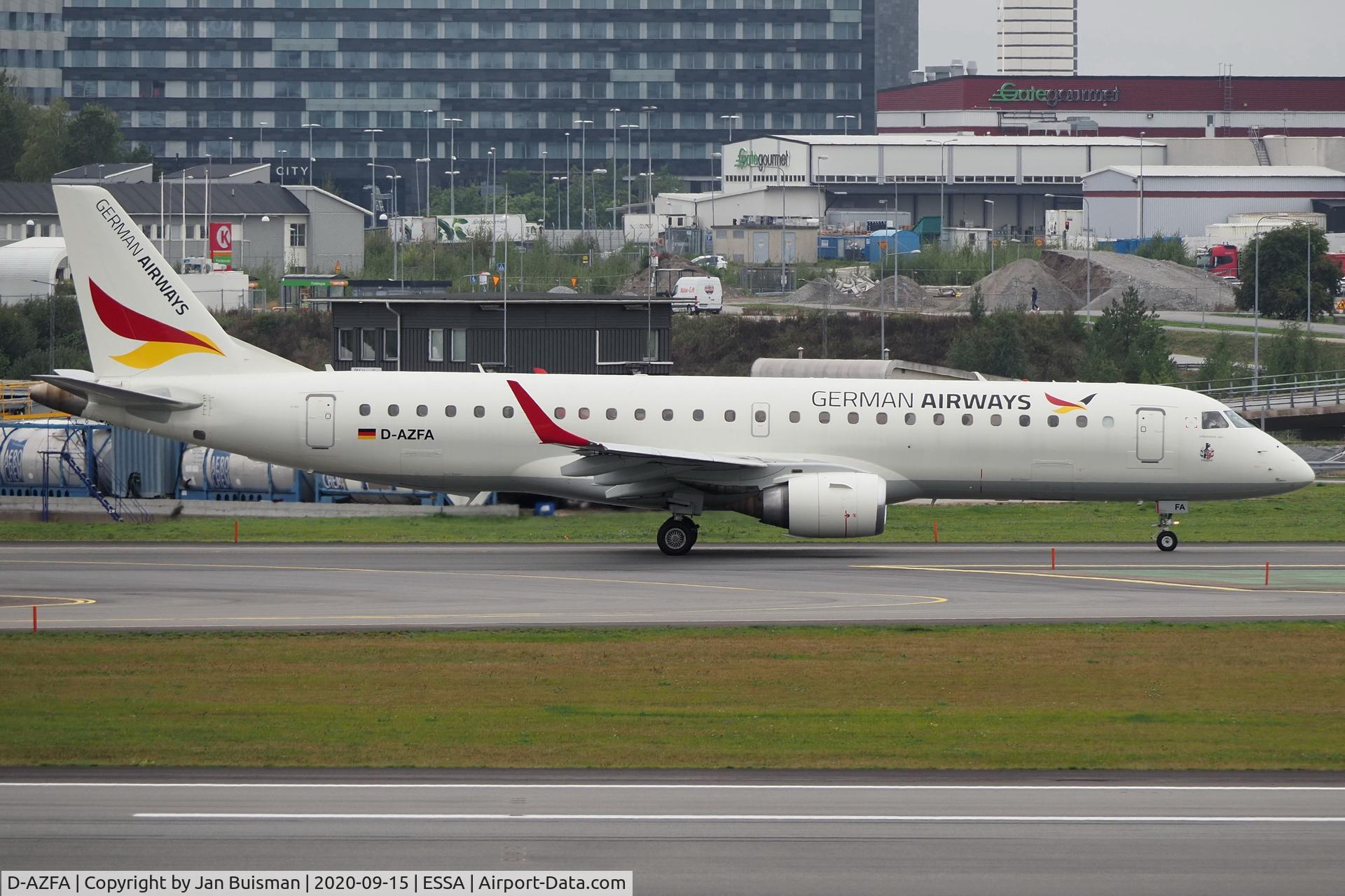 D-AZFA, 2006 Embraer 190LR (ERJ-190-100LR) C/N 19000063, German Wings