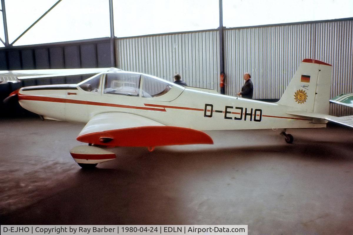 D-EJHO, 1988 Oberlerchner Job 15-150/2 C/N 062, D-EJHO   Oberlerchner Job 15-150/2 [062] Monchengladbach~D 24/04/1980