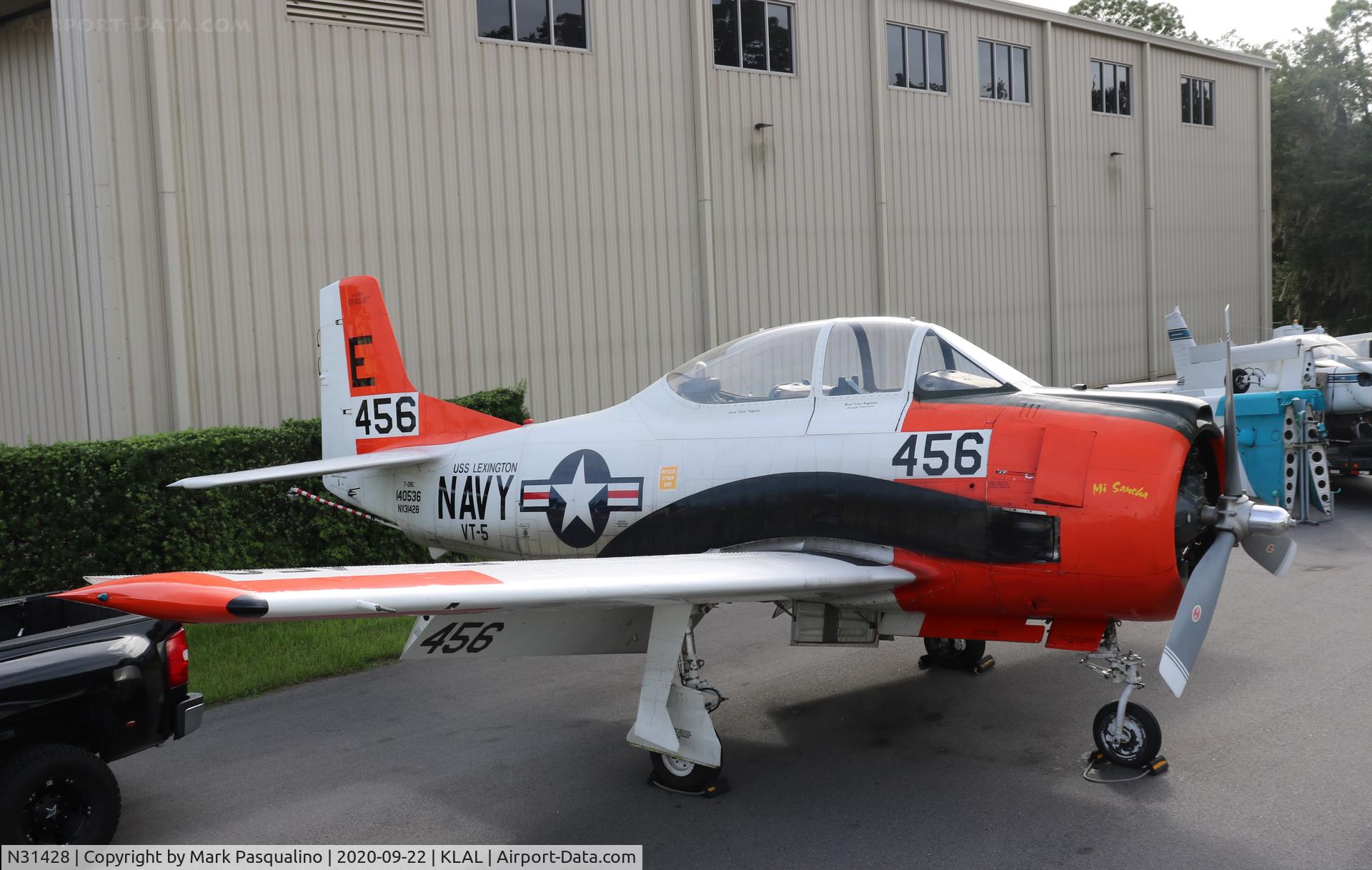 N31428, 1956 North American T-28C Trojan C/N 226-113 (140536), North American T-28C