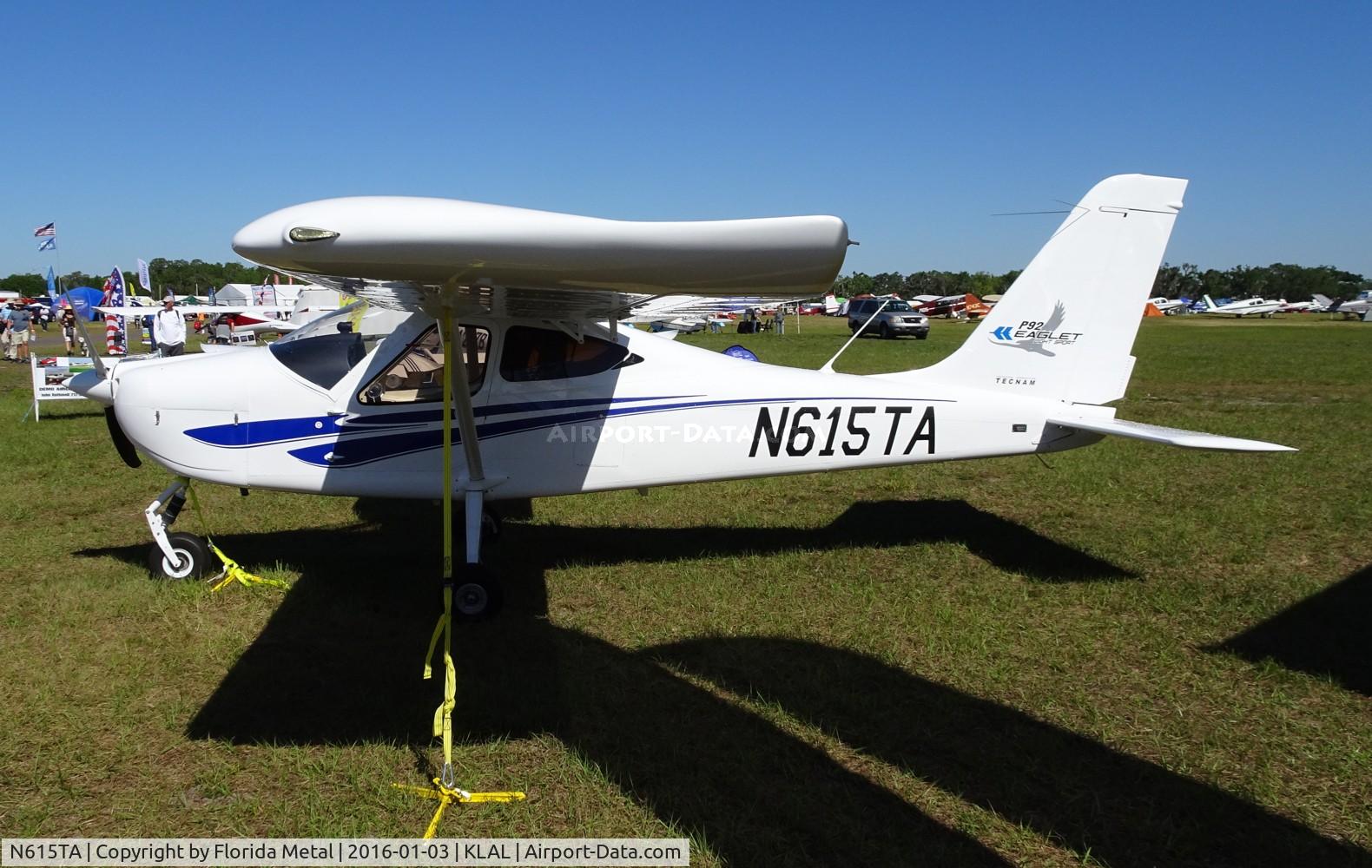 N615TA, 2014 Tecnam P-92 Eaglet C/N 1515, SNF 2017