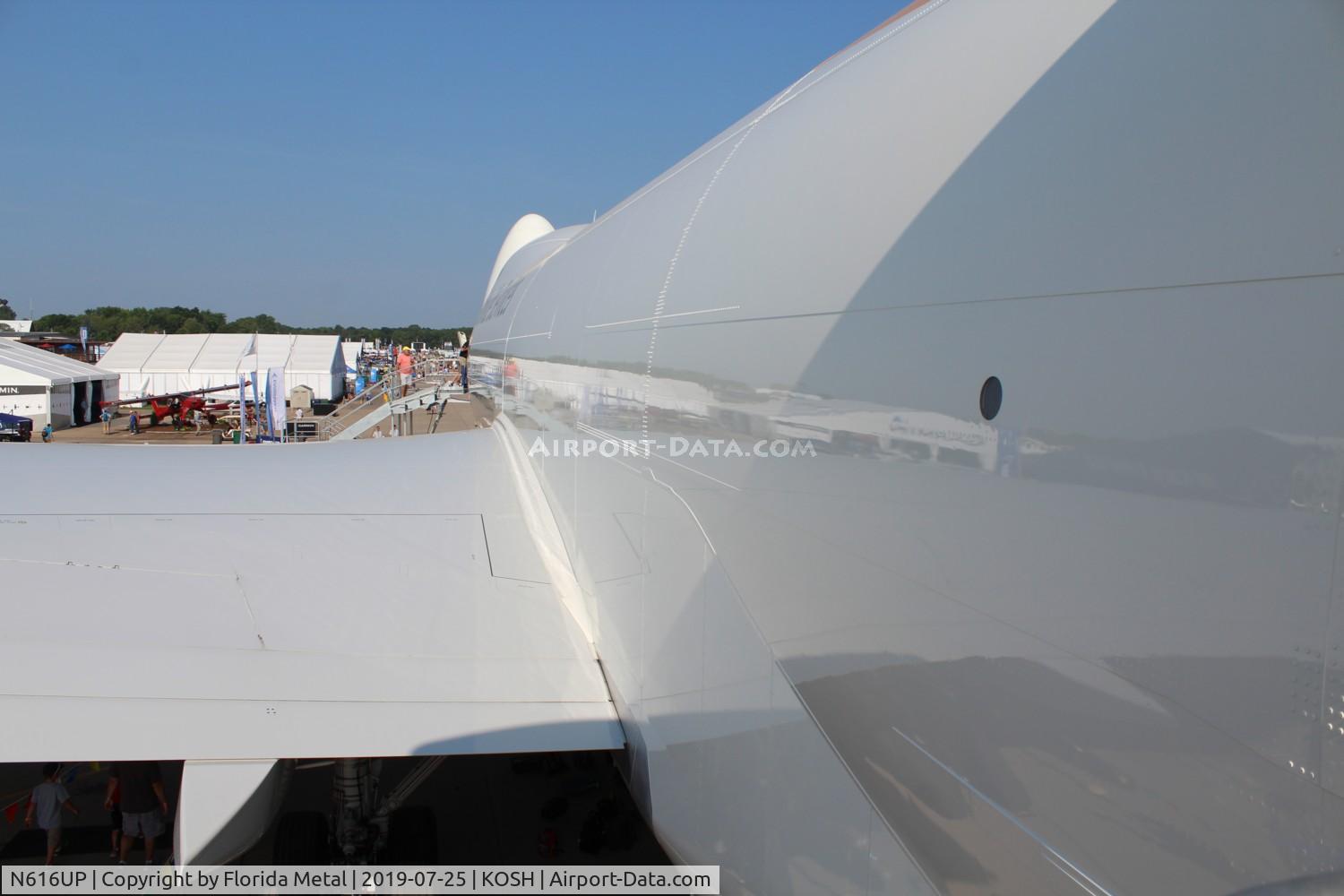 N616UP, 2019 Boeing 747-8F C/N 64262, OSH 2019