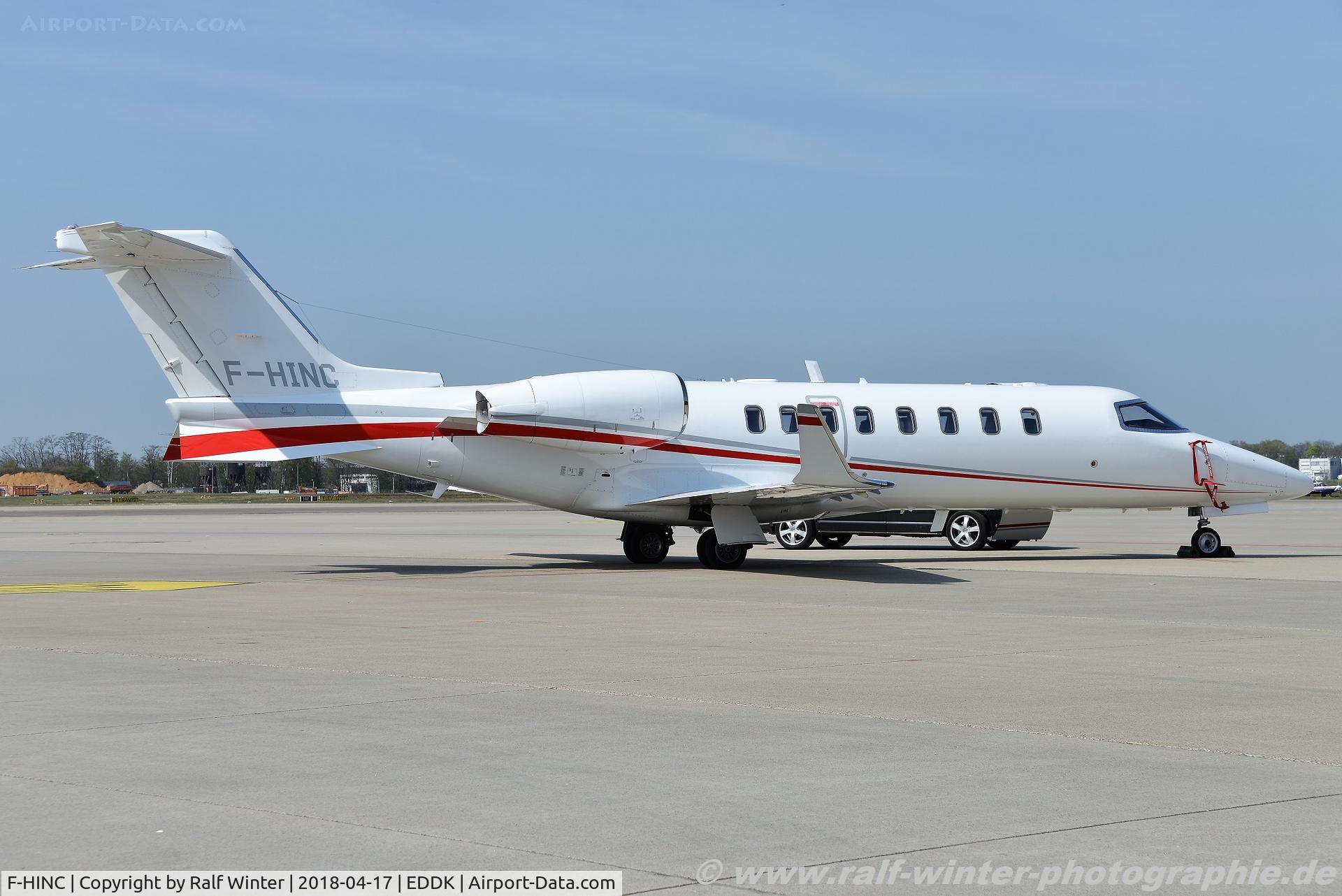 F-HINC, 2014 Learjet 75 C/N 45-488, Learjet 75 - Agroair 35 Saint-Malo - 45-488 - F-HINC - 17.04.2018 - CGN