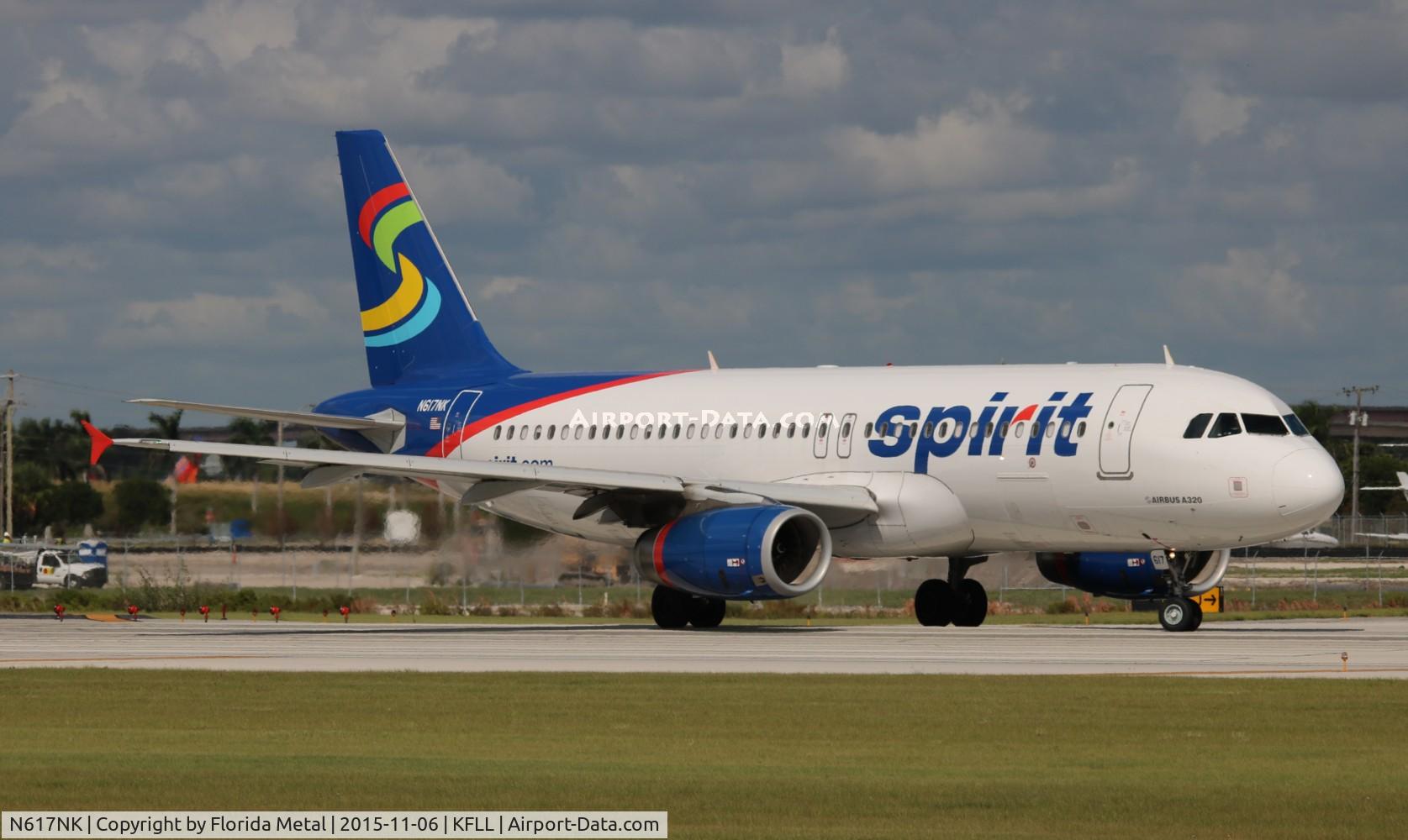 N617NK, 2012 Airbus A320-232 C/N 5387, FLL 2015