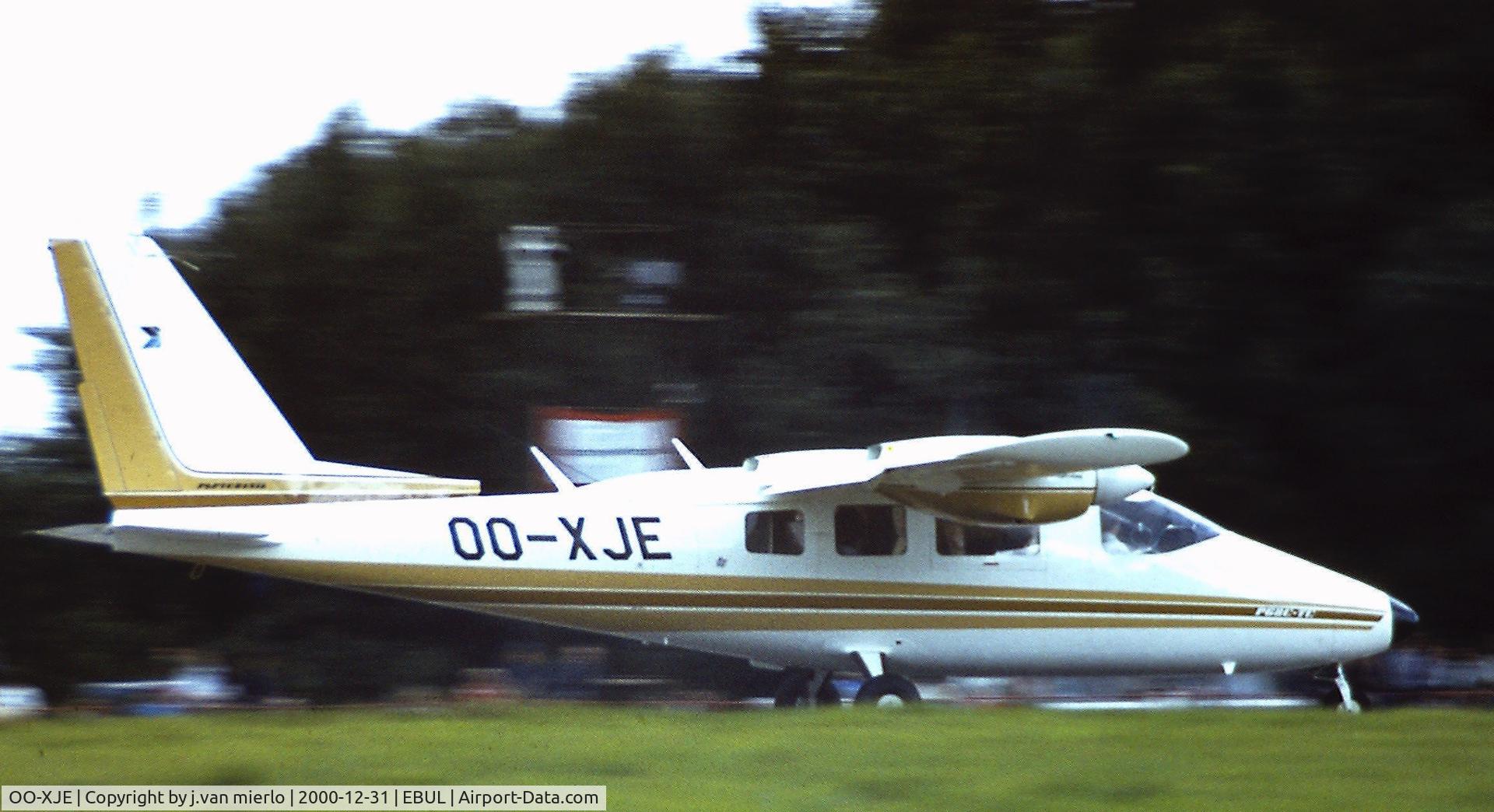 OO-XJE, 1981 Partenavia P-68C-TC C/N 255-13-TC, Participating Ursel Air Show