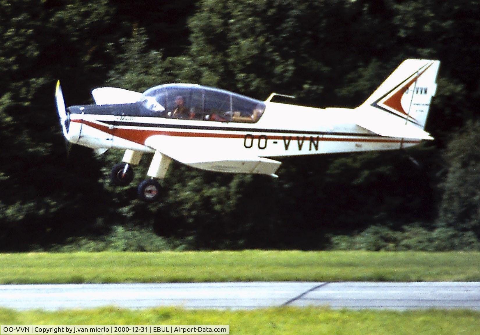 OO-VVN, Jodel D-140R Abeille C/N 506, Belgian Ursel Air Show scan slide