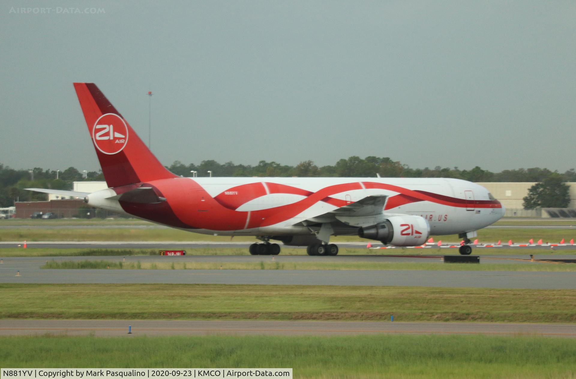 N881YV, 1986 Boeing 767-241/ER C/N 23803, Boeing 767-241/ER