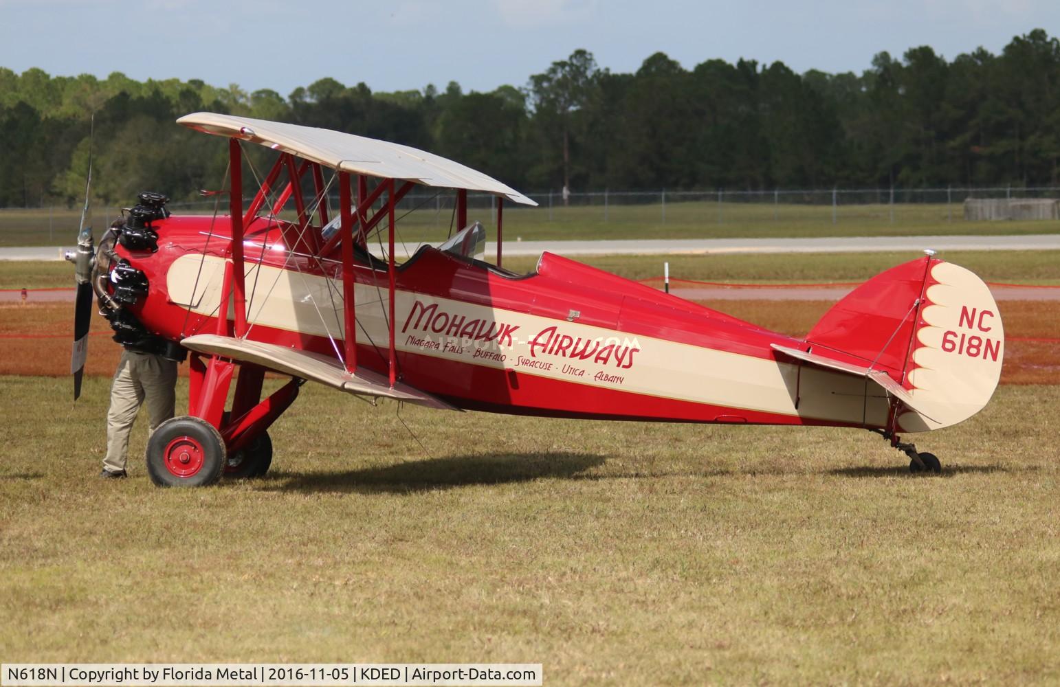 N618N, 1929 Waco CSO C/N 3110, Deland 2016