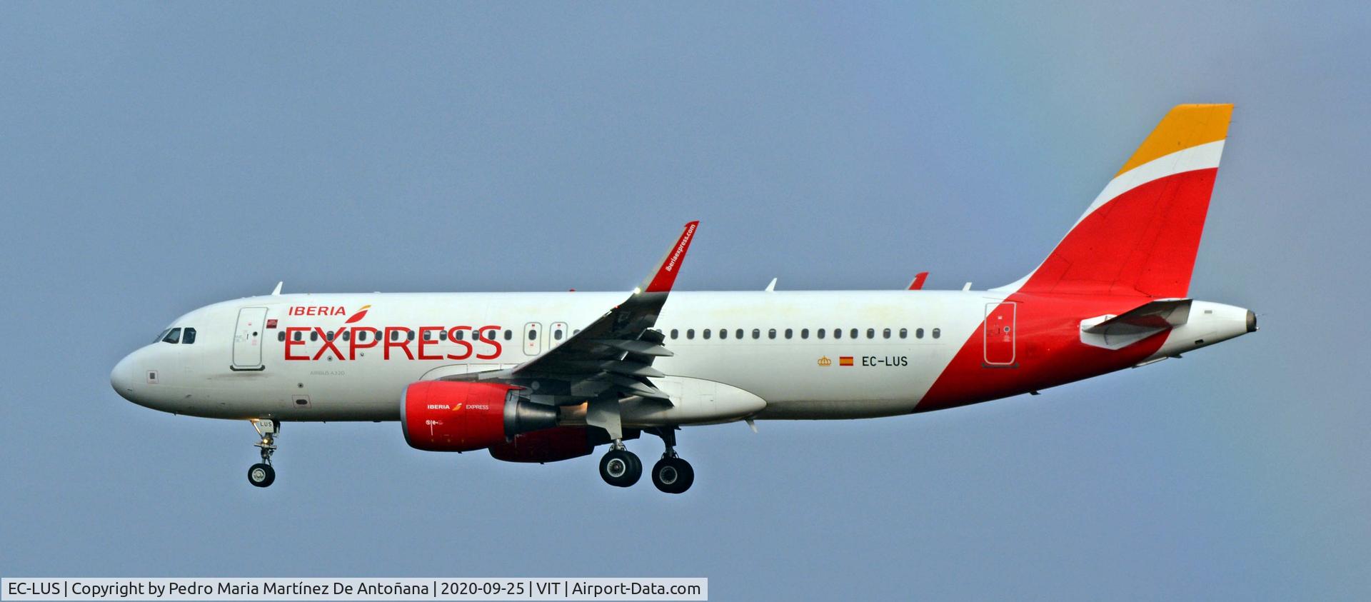 EC-LUS, 2013 Airbus A320-216 C/N 5501, Aeropuerto de Foronda - Vitoria-Gasteiz - Euskadi - España