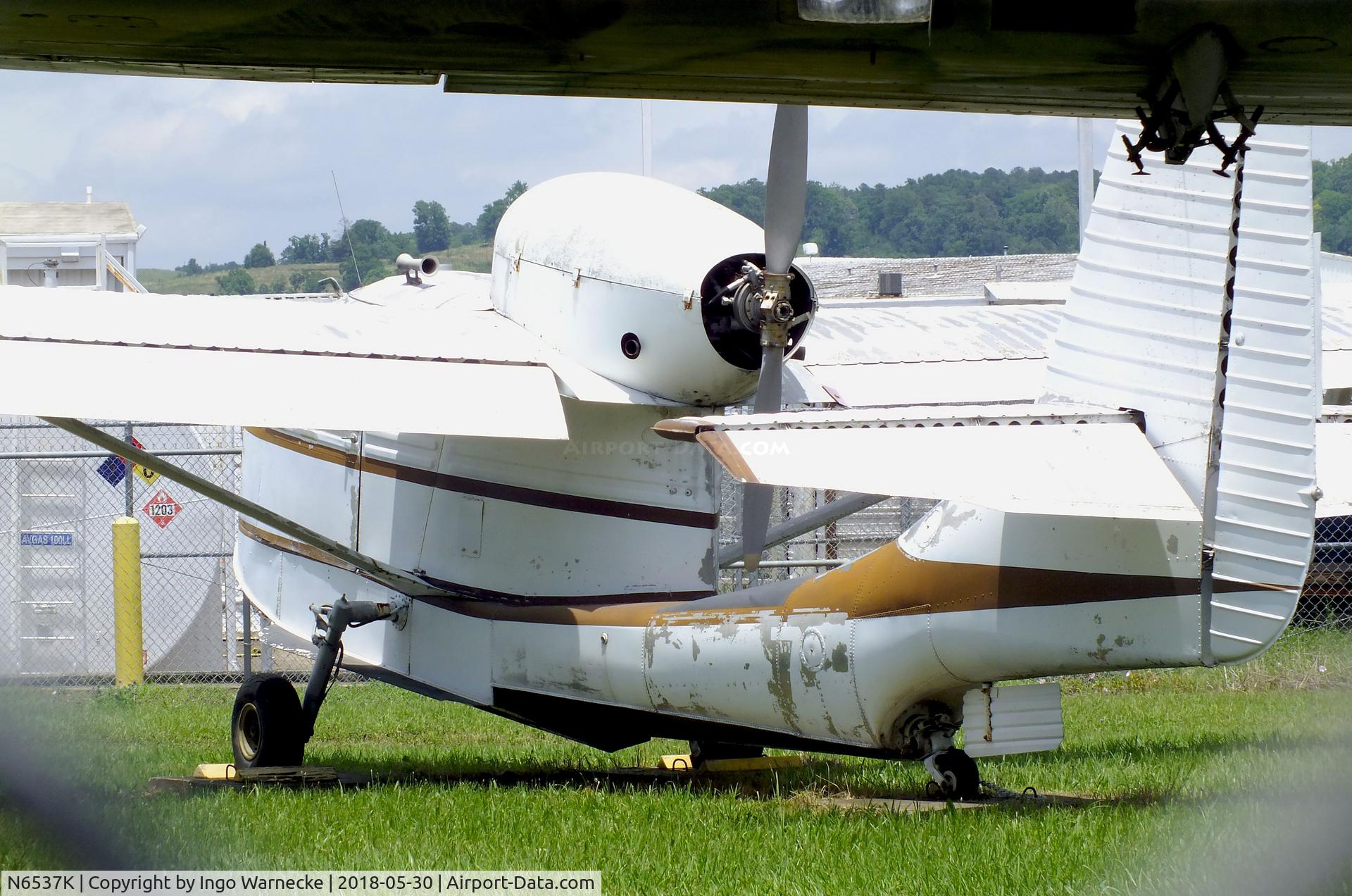 N6537K, 1947 Republic RC-3 Seabee C/N 803, Republic RC-3 Seabee at the Southern Museum of Flight, Birmingham AL