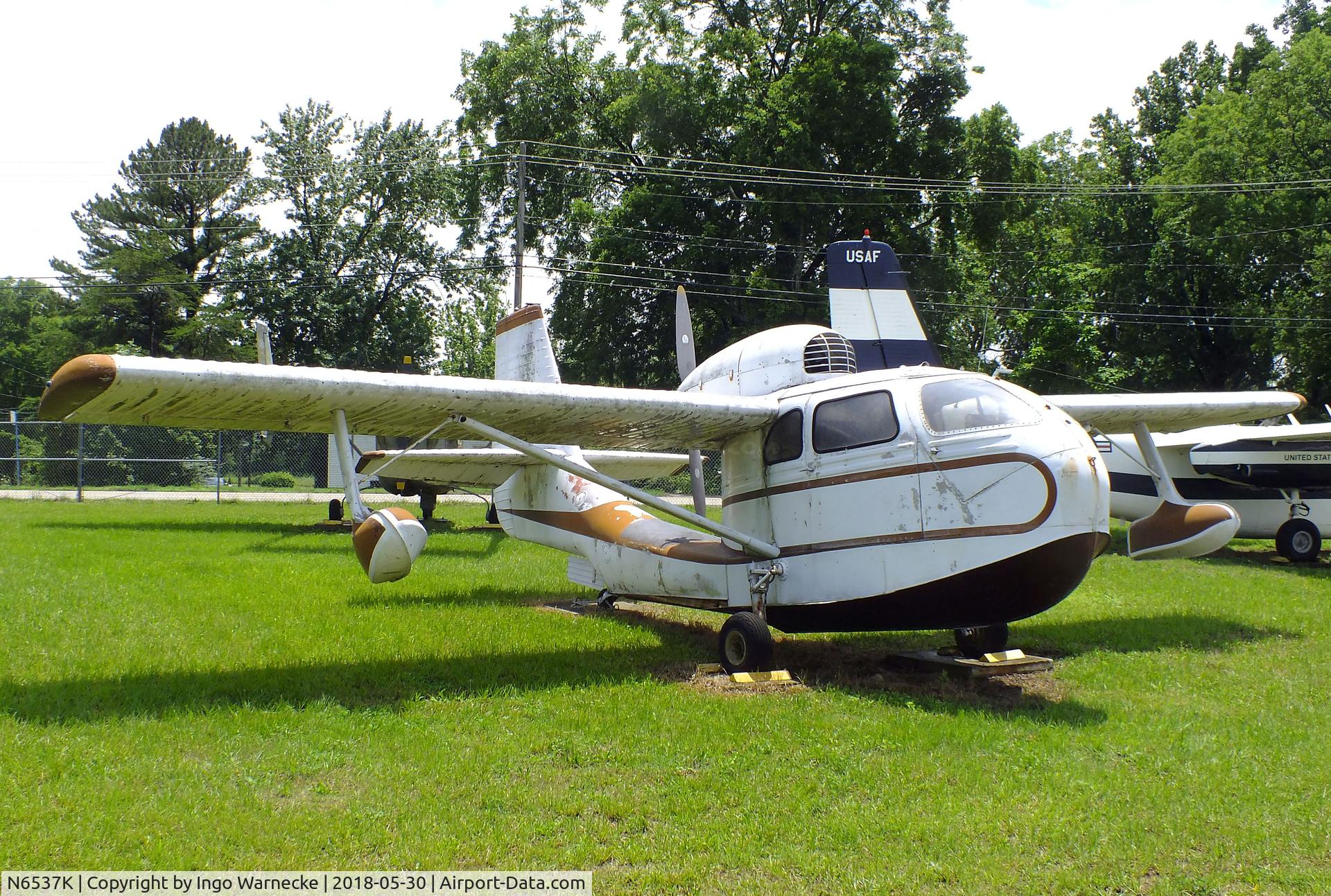N6537K, 1947 Republic RC-3 Seabee C/N 803, Republic RC-3 Seabee at the Southern Museum of Flight, Birmingham AL