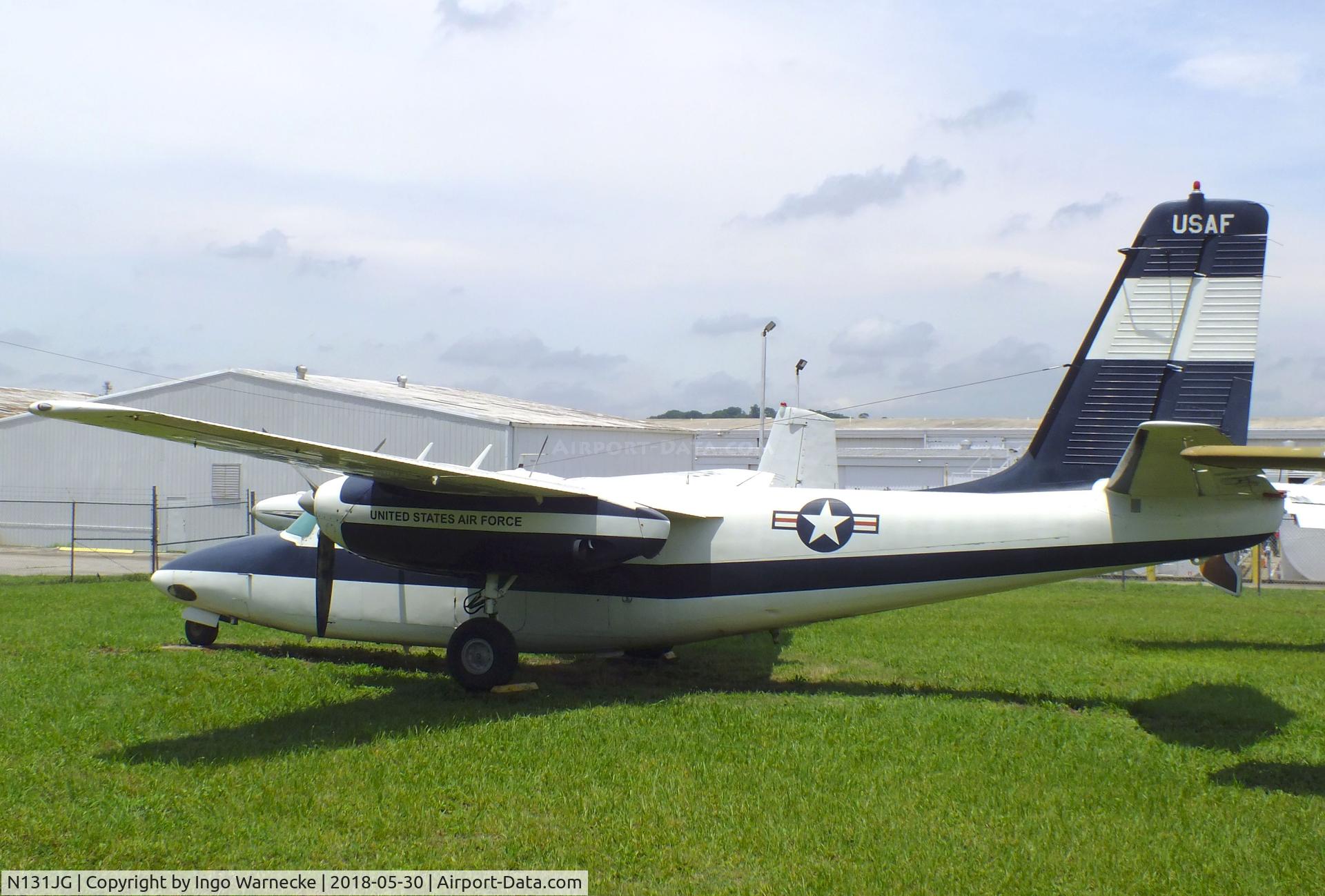 N131JG, 1957 Aero Commander 680 C/N 680-515-185, Aero Commander 680 (L-26) at the Southern Museum of Flight, Birmingham AL