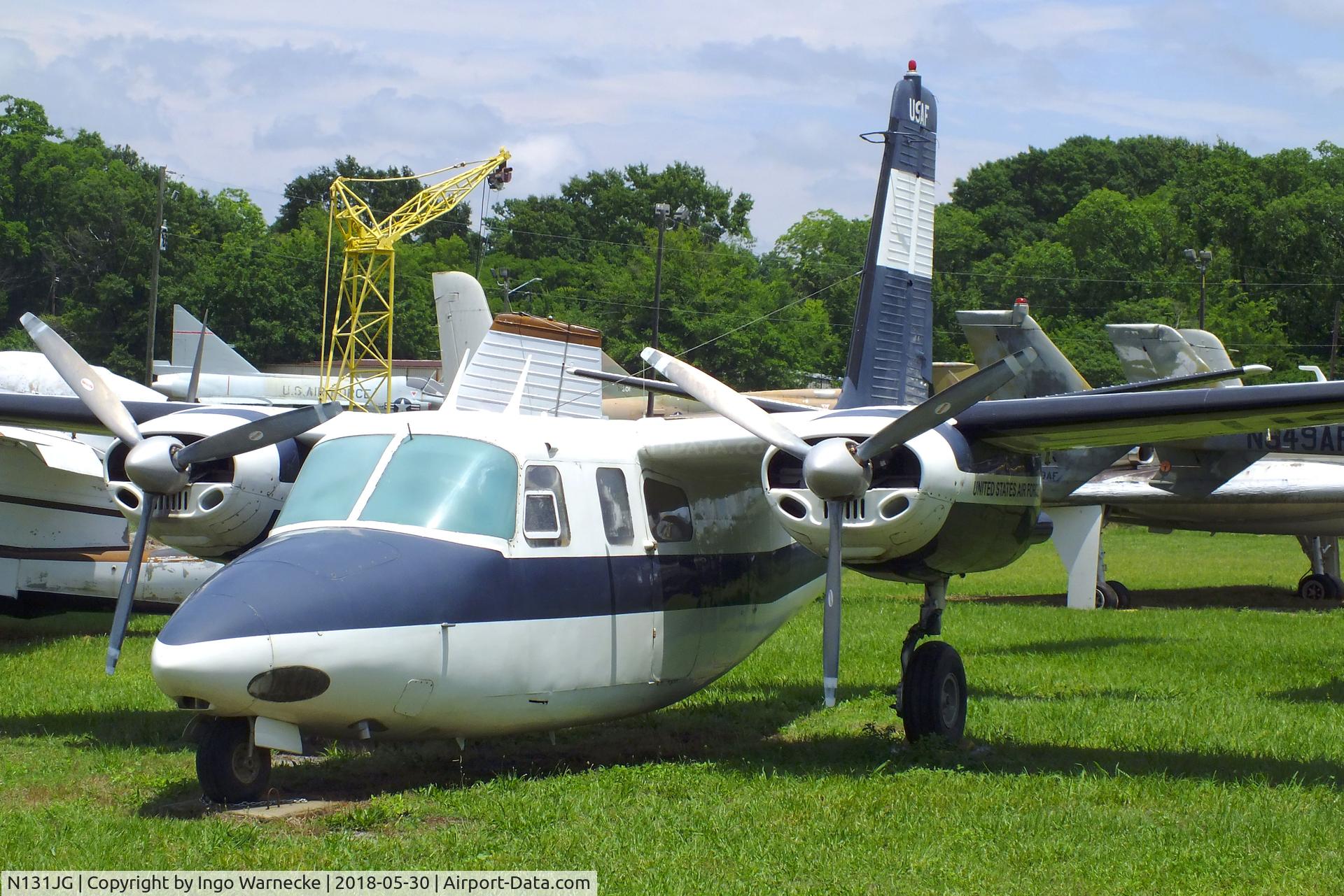 N131JG, 1957 Aero Commander 680 C/N 680-515-185, Aero Commander 680 (L-26) at the Southern Museum of Flight, Birmingham AL