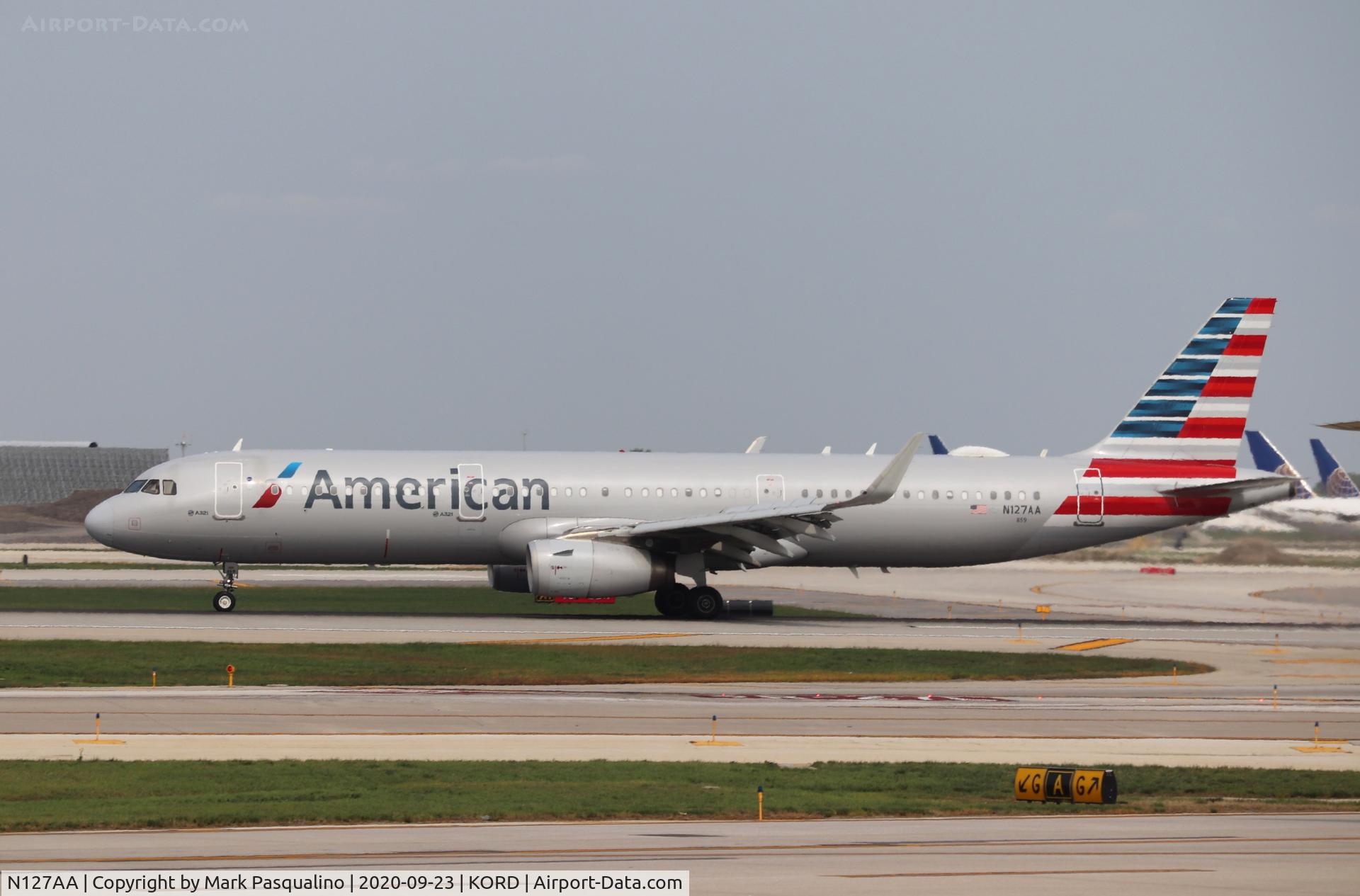 N127AA, 2014 Airbus A321-231 C/N 6334, Airbus A321-231