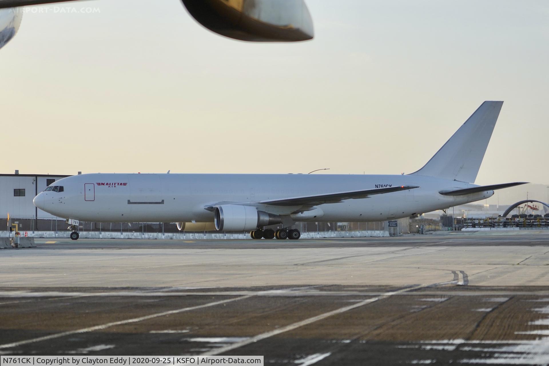 N761CK, 1989 Boeing 767-341 C/N 24752, SFO 2020.