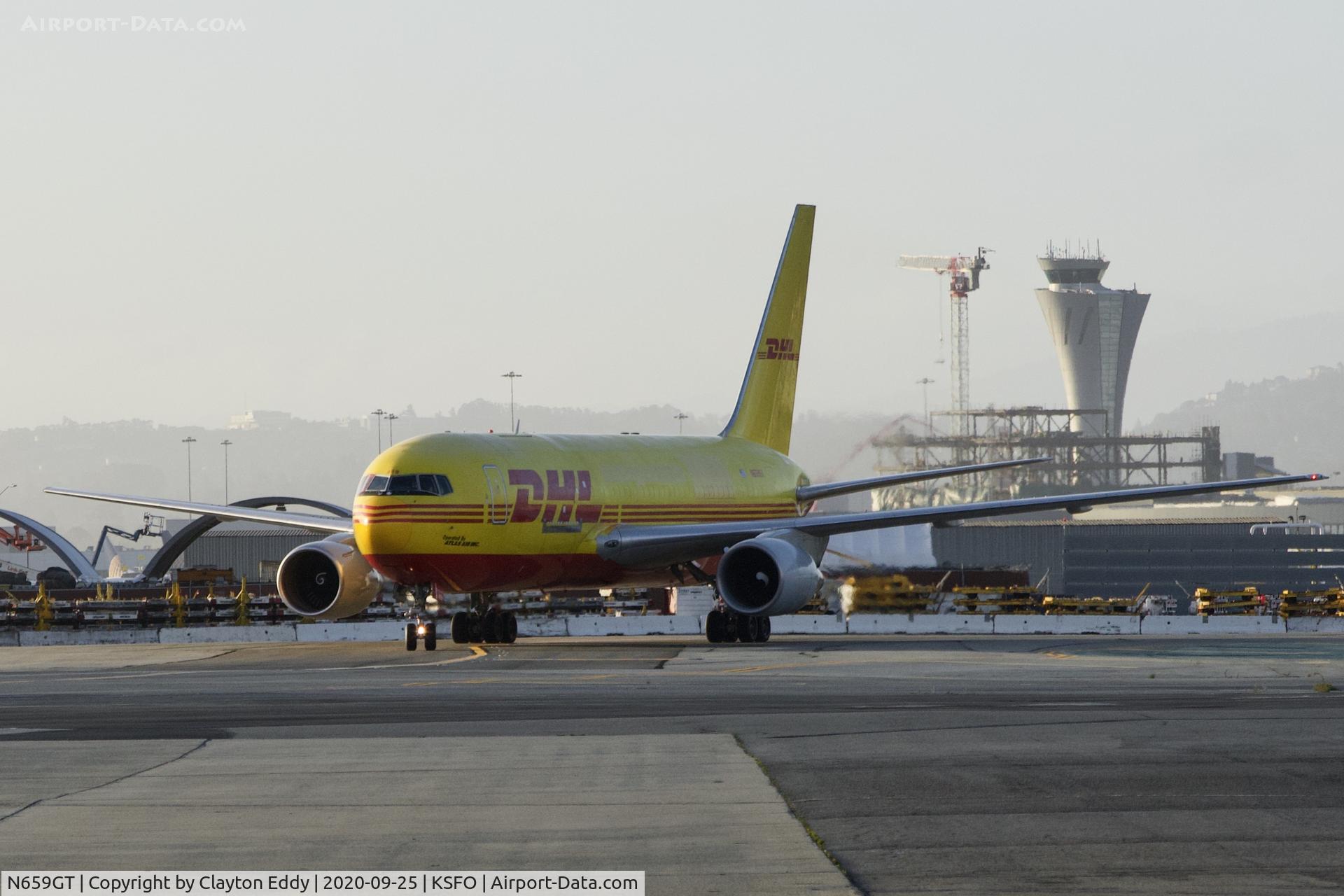 N659GT, 1984 Boeing 767-281 C/N 23140, SFO 2020.