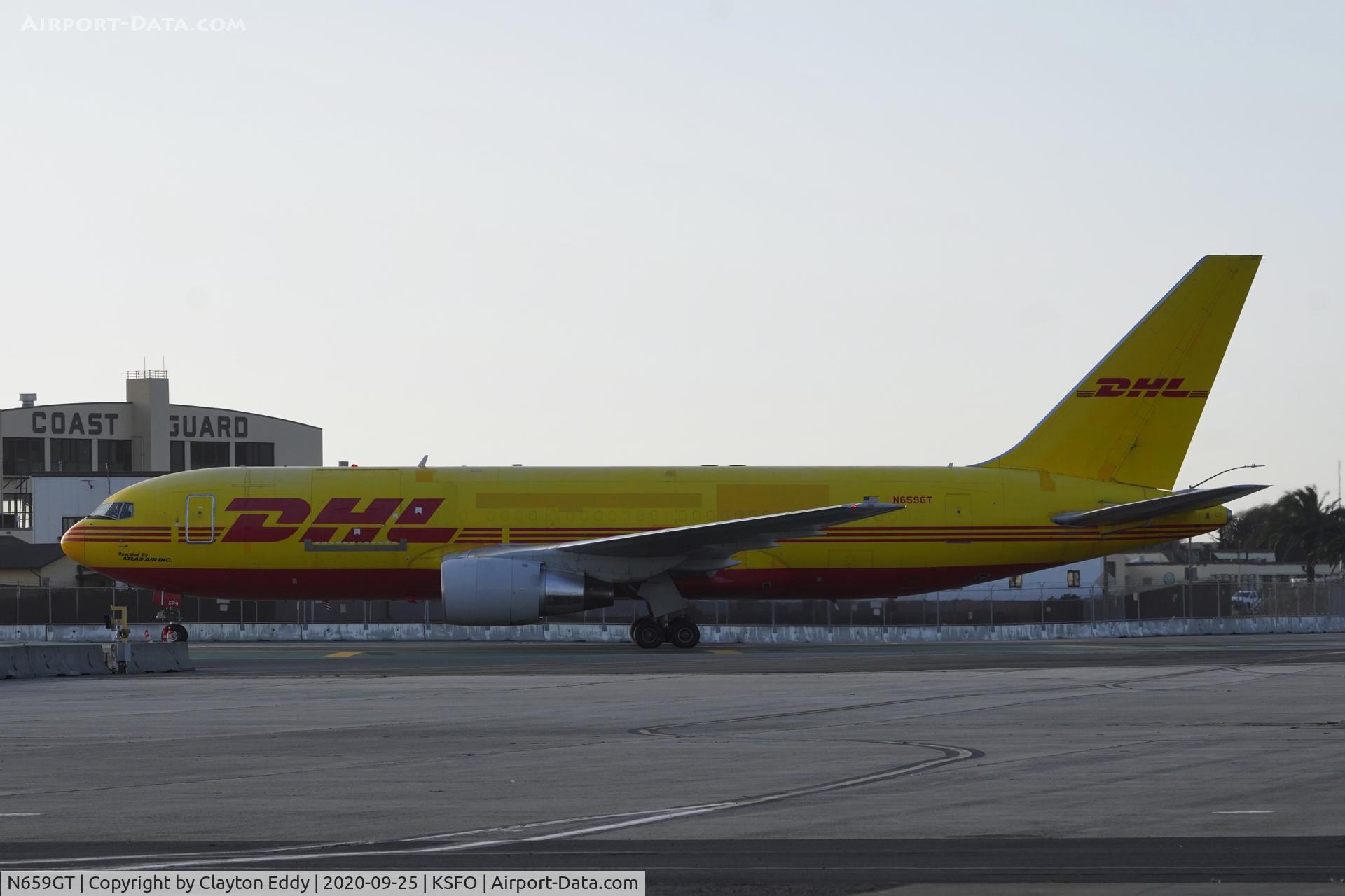 N659GT, 1984 Boeing 767-281 C/N 23140, SFO 2020.