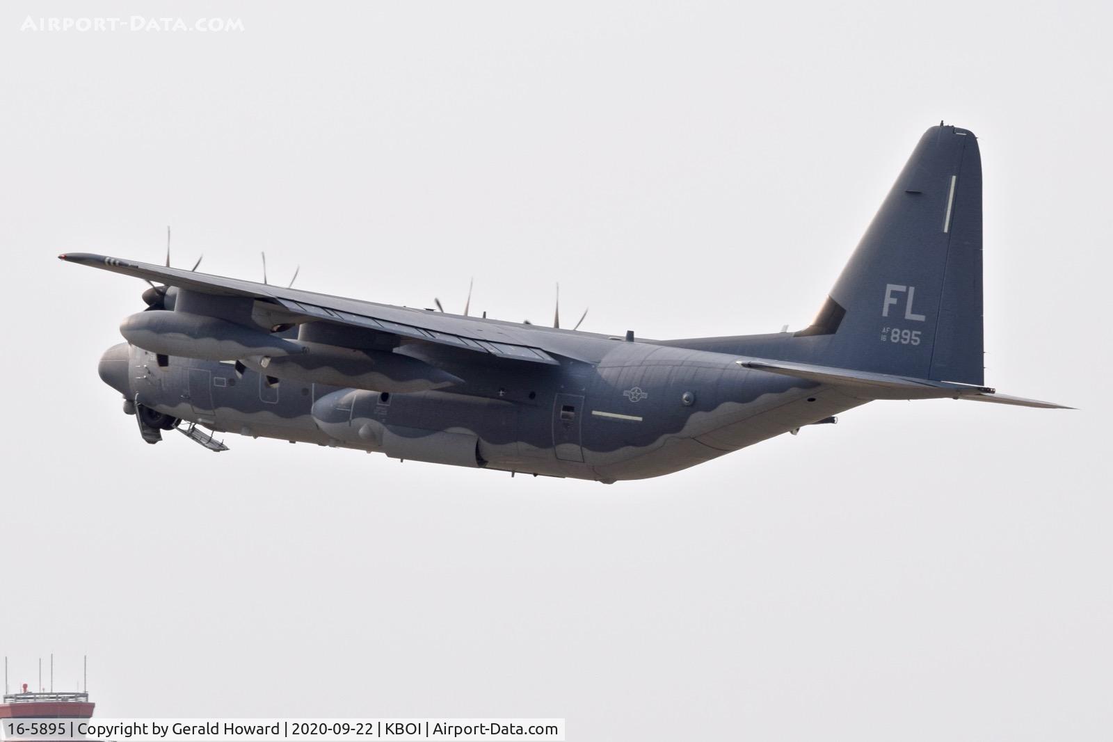 16-5895, 2016 Lockheed Martin HC-130J Hercules C/N 382-5895, Tale Code 