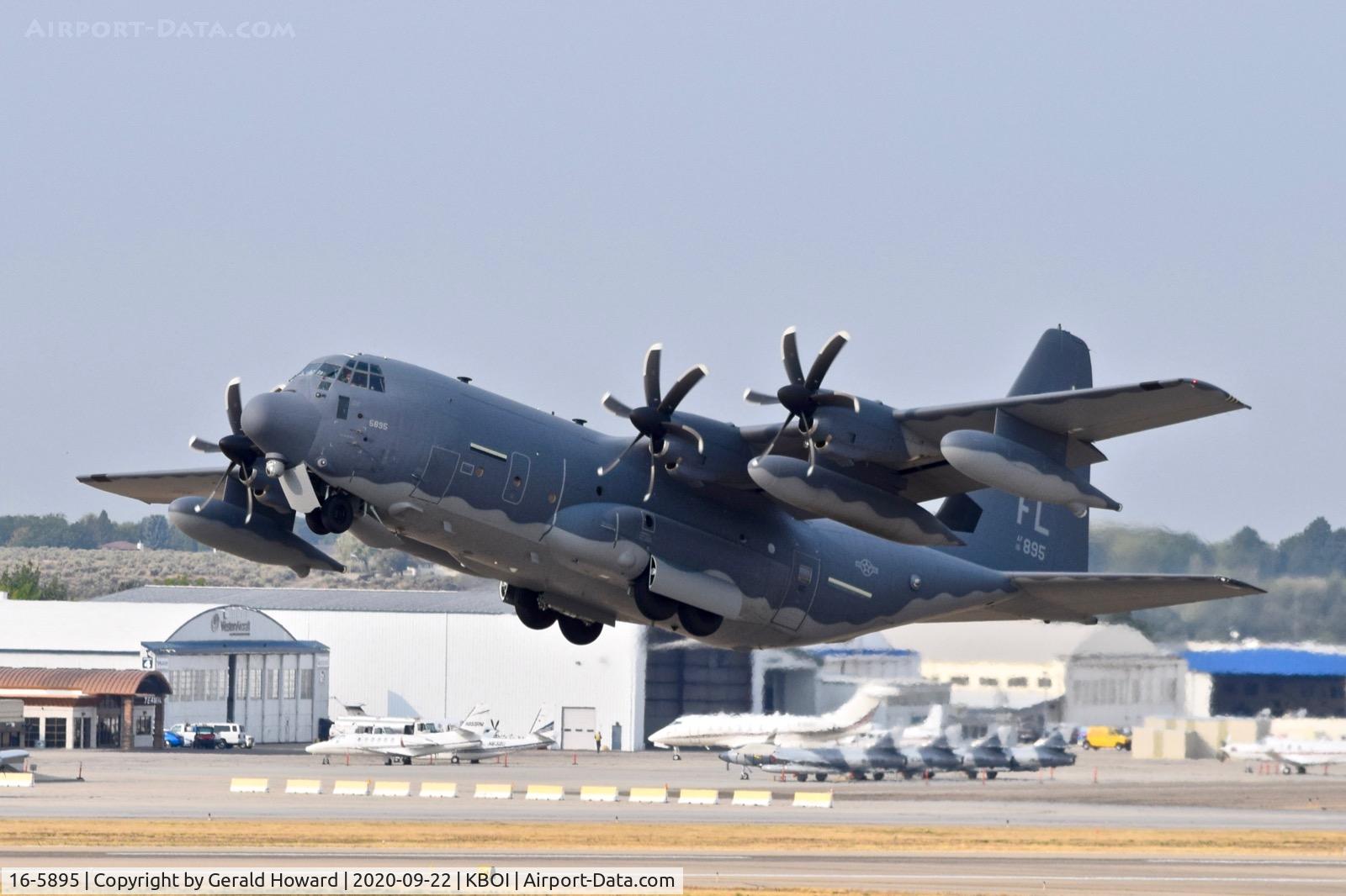 16-5895, 2016 Lockheed Martin HC-130J Hercules C/N 382-5895, Tale Code 