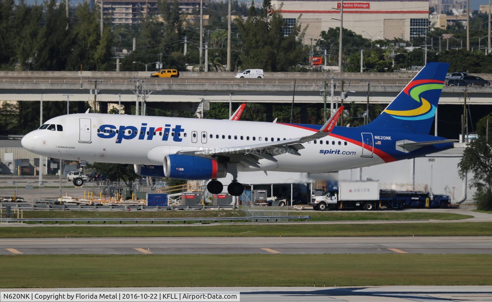 N620NK, 2013 Airbus A320-232 C/N 5624, FLL 2016