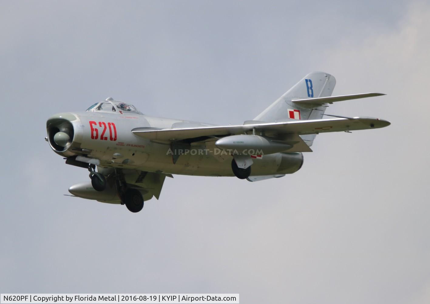 N620PF, 1960 PZL-Mielec Lim-5 (MiG-17F) C/N 1D0620, TOM 2016