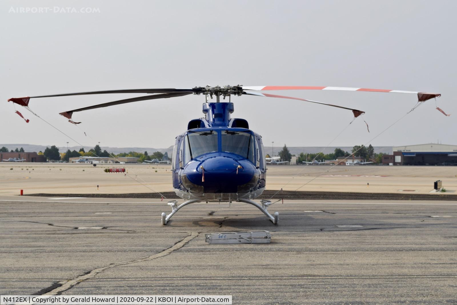 N412EX, 2019 Bell 412EP C/N 39103, Parked on north GA ramp.