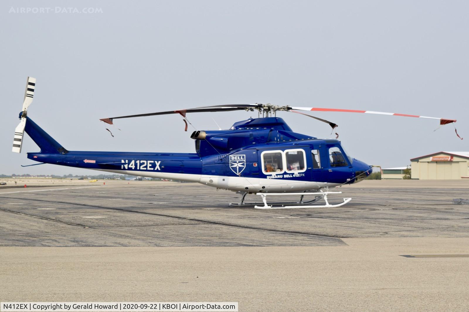 N412EX, 2019 Bell 412EP C/N 39103, Parked on north GA ramp.