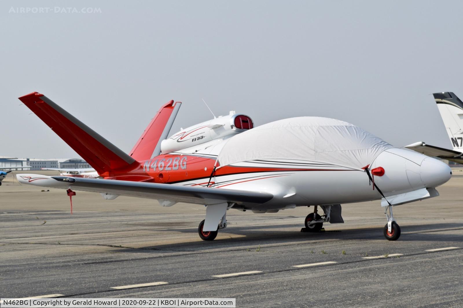 N462BG, 2018 Cirrus SF50 Vision C/N 0080, Parked on north GA ramp.
