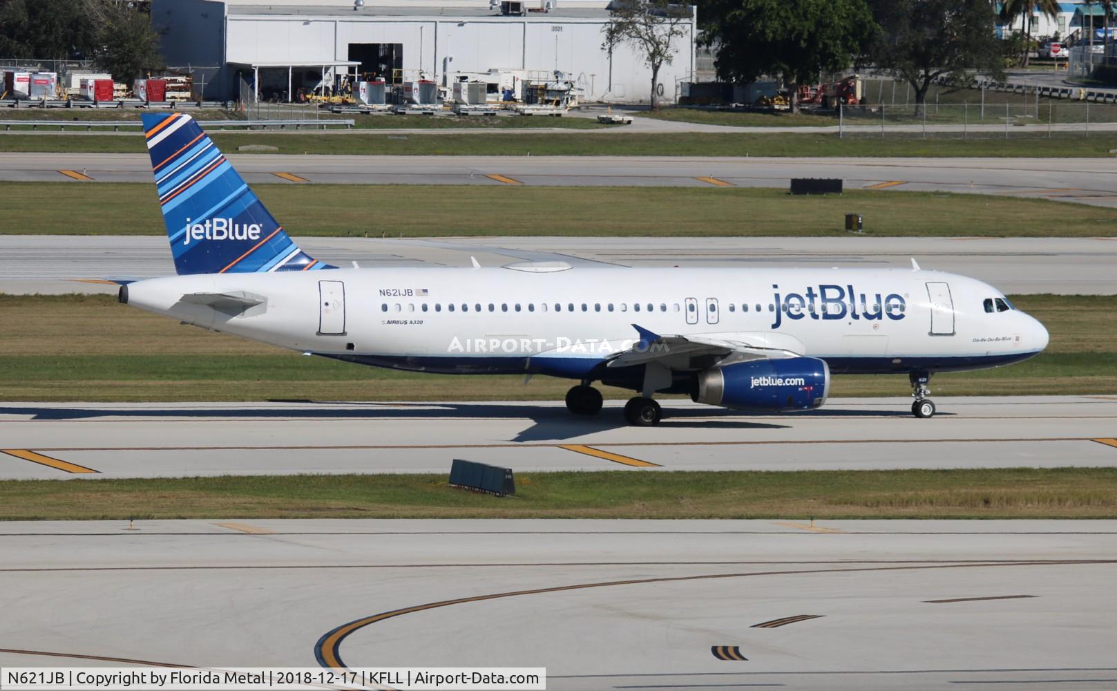 N621JB, 2005 Airbus A320-232 C/N 2491, FLL 2018