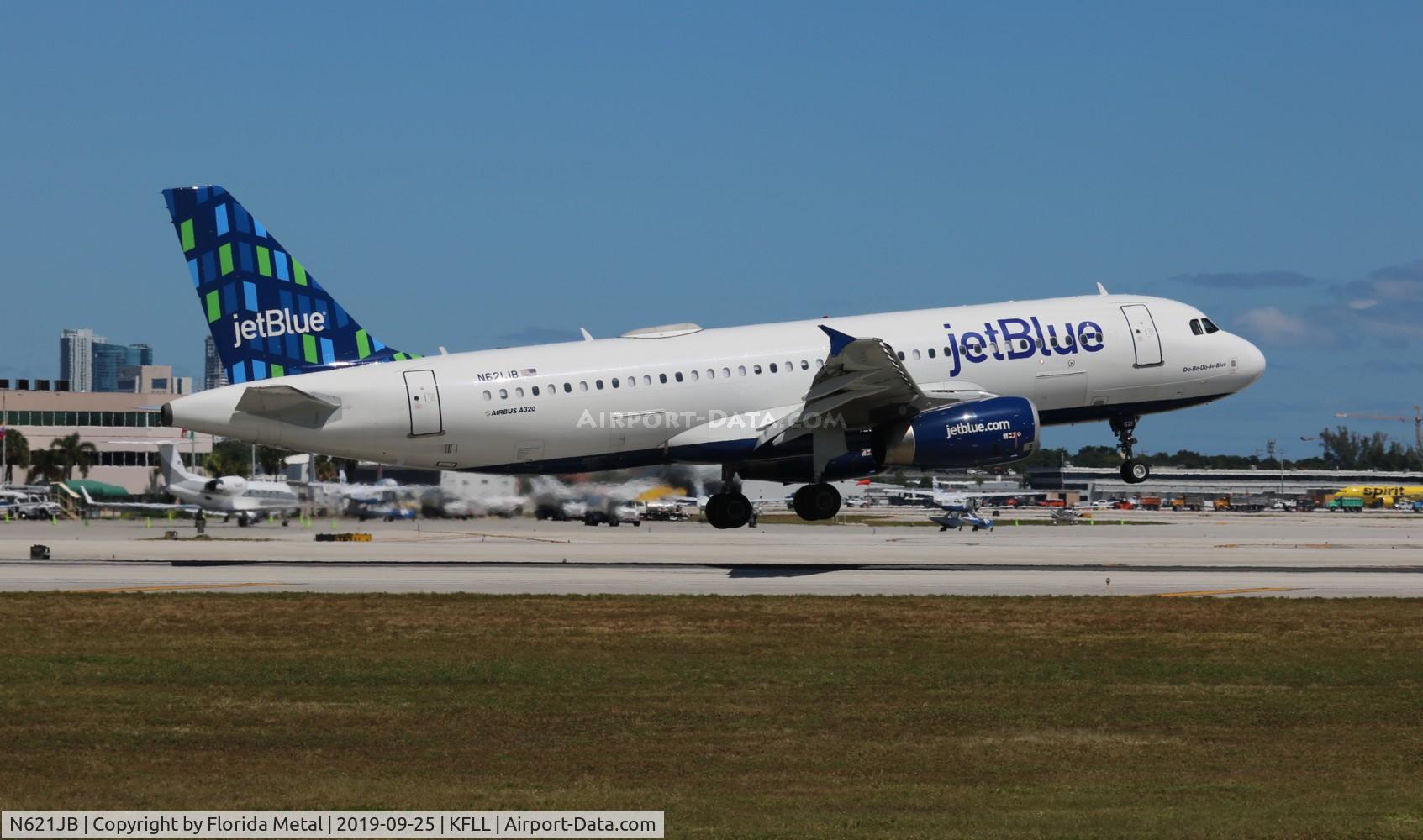 N621JB, 2005 Airbus A320-232 C/N 2491, FLL 2019