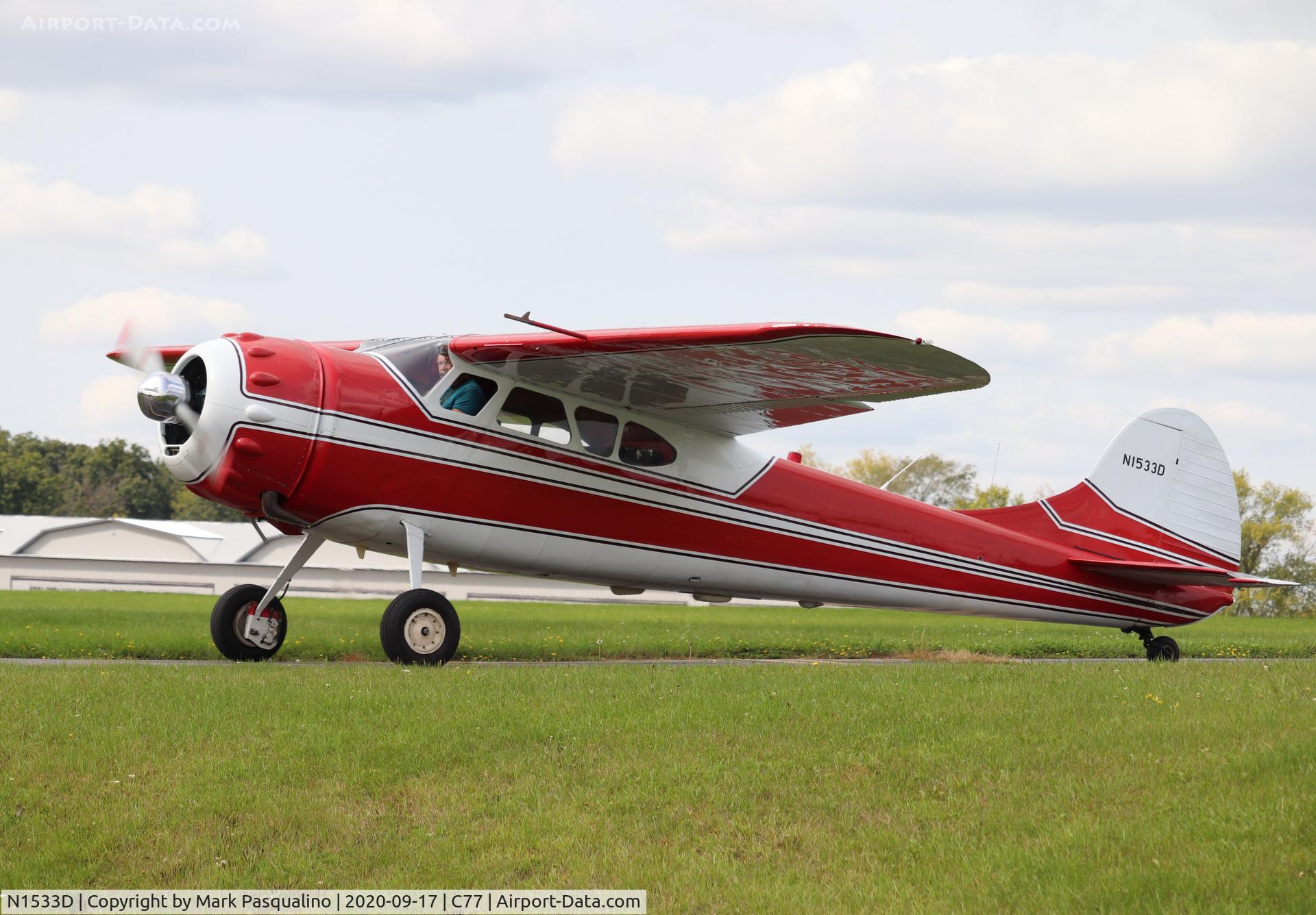 N1533D, 1952 Cessna 195 C/N 7755, Cessna 195