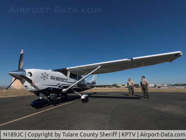 N189JC, 2017 Cessna T206H Turbo Stationair C/N T20609510, Tulare County Sheriff Patrol Plane