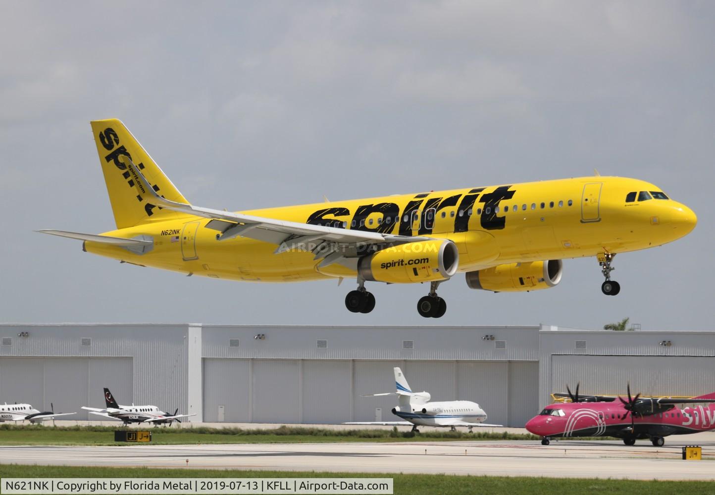N621NK, 2013 Airbus A320-232 C/N 5672, FLL 2019