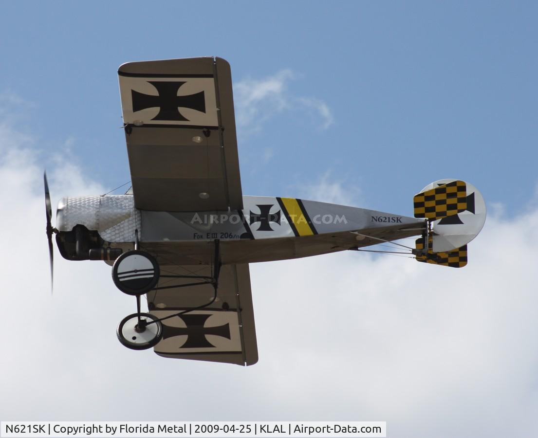 N621SK, 2004 Fokker Eindecker Replica C/N 20615, SNF 2009