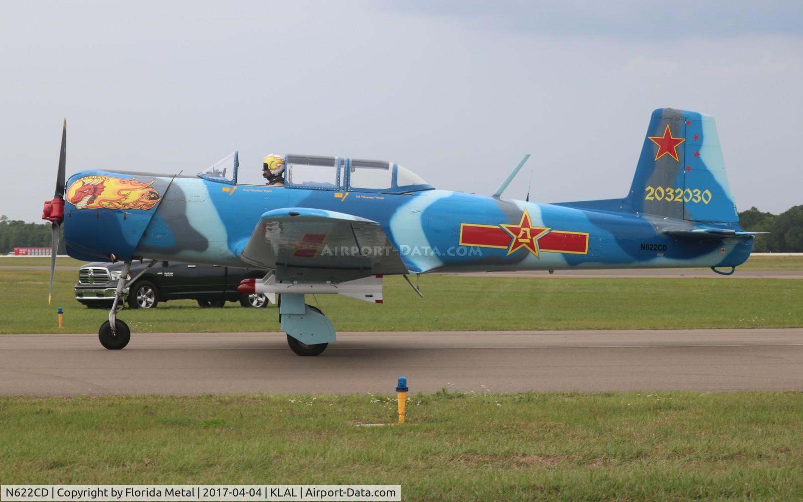 N622CD, 1977 Nanchang CJ-6A C/N 2032030, SNF 2017