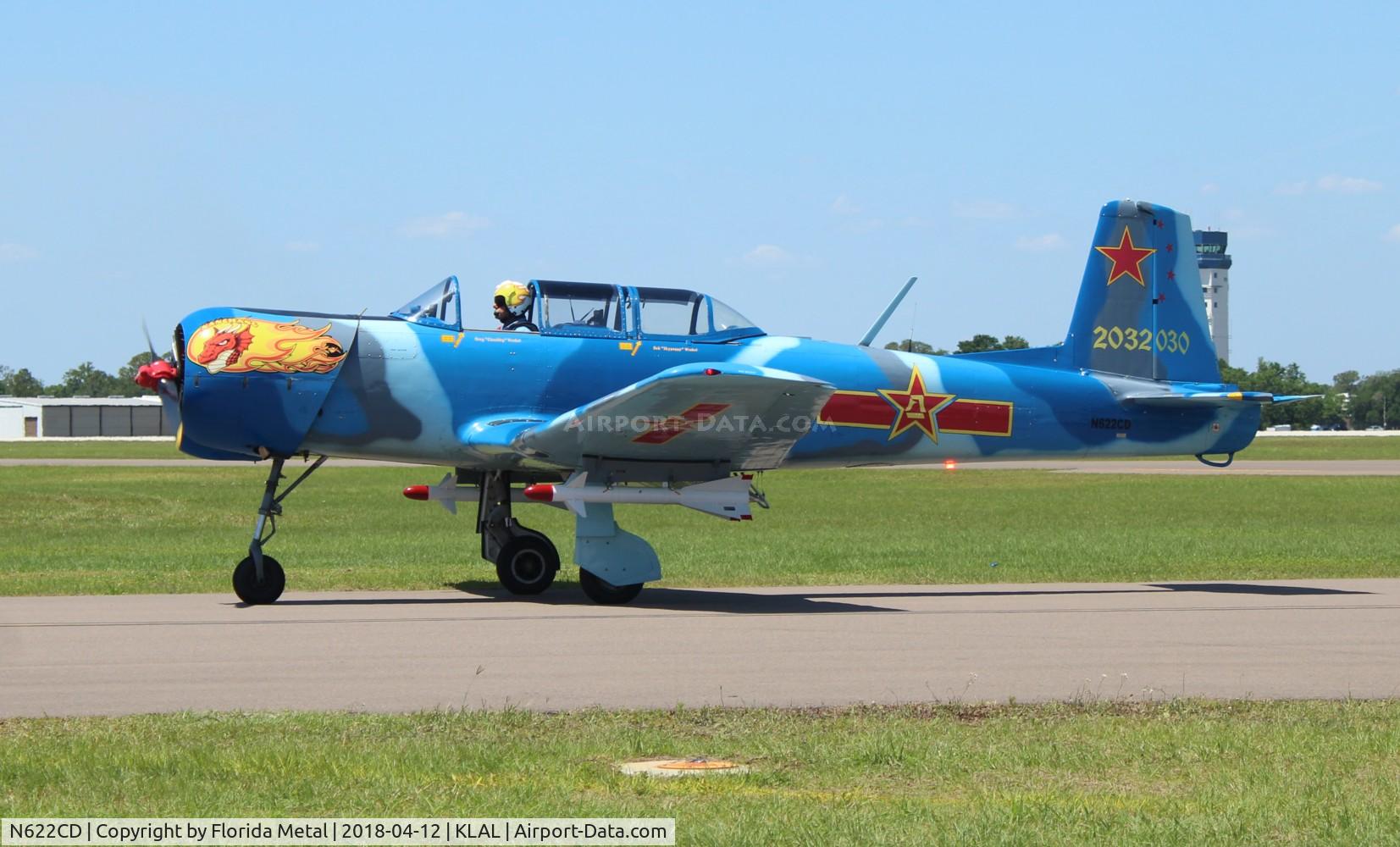 N622CD, 1977 Nanchang CJ-6A C/N 2032030, SNF 2018
