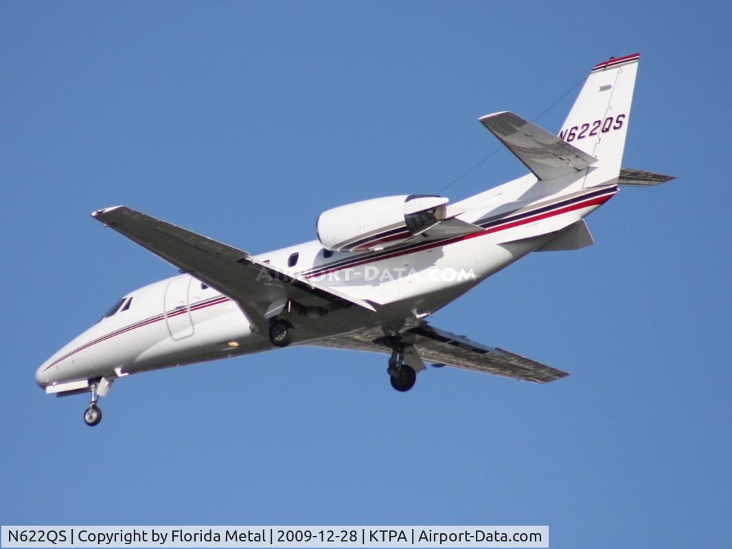N622QS, 2002 Cessna 560XL Citation Excel C/N 560-5286, TPA 2010