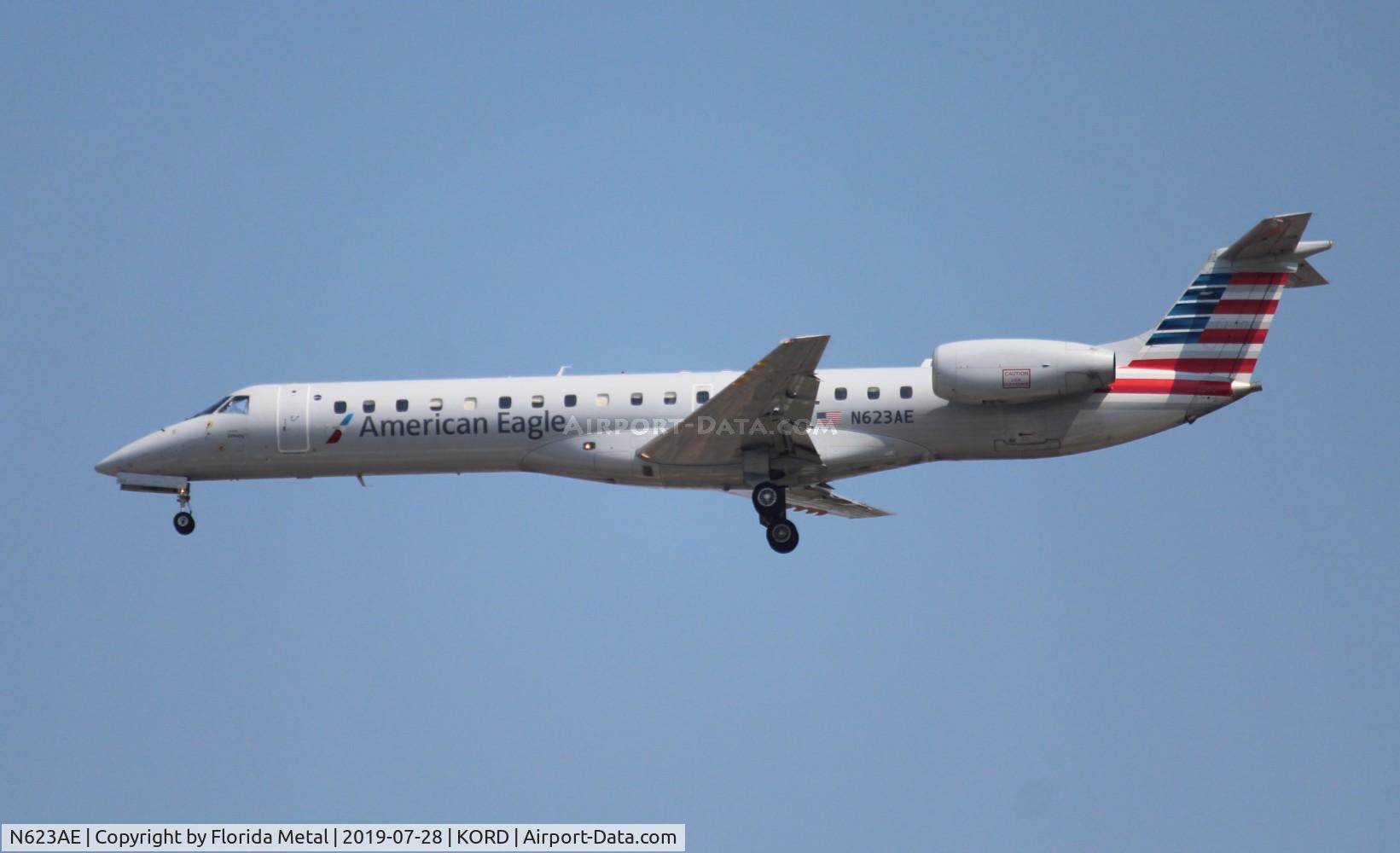 N623AE, 1999 Embraer ERJ-145LR (EMB-145LR) C/N 145109, ORD 2019
