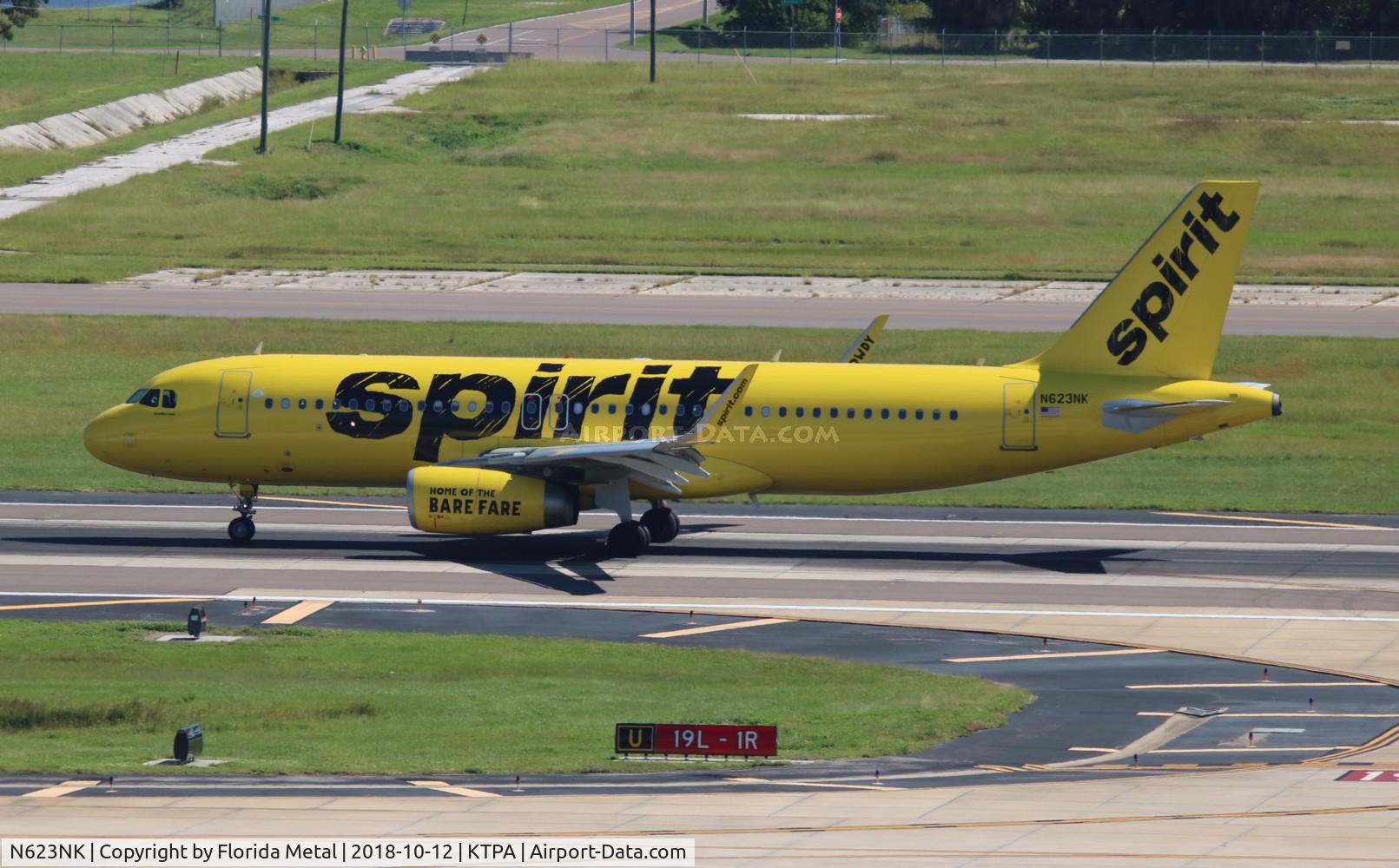 N623NK, 2013 Airbus A320-232 C/N 5861, TPA 2018