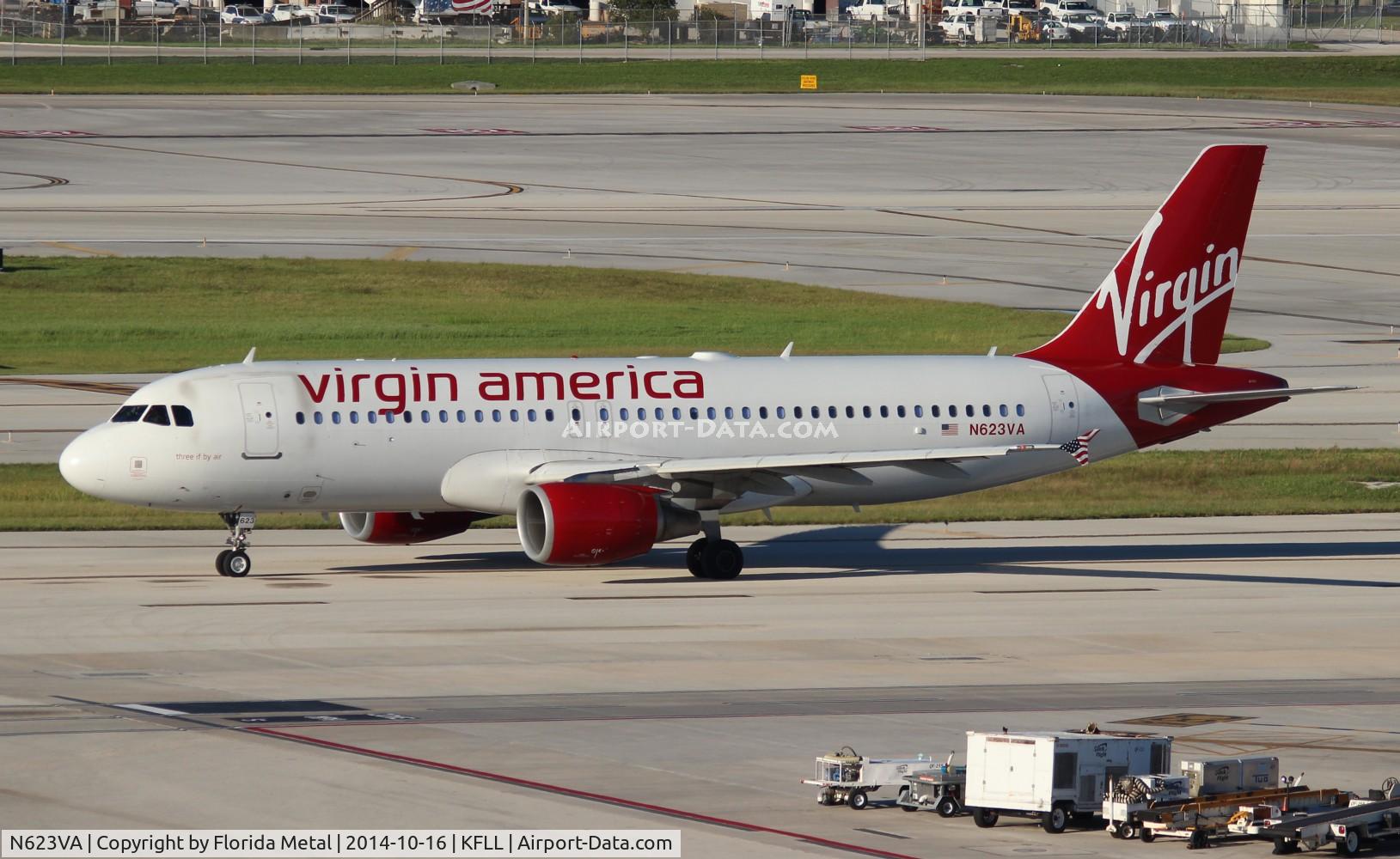 N623VA, 2006 Airbus A320-214 C/N 2740, FLL 2014