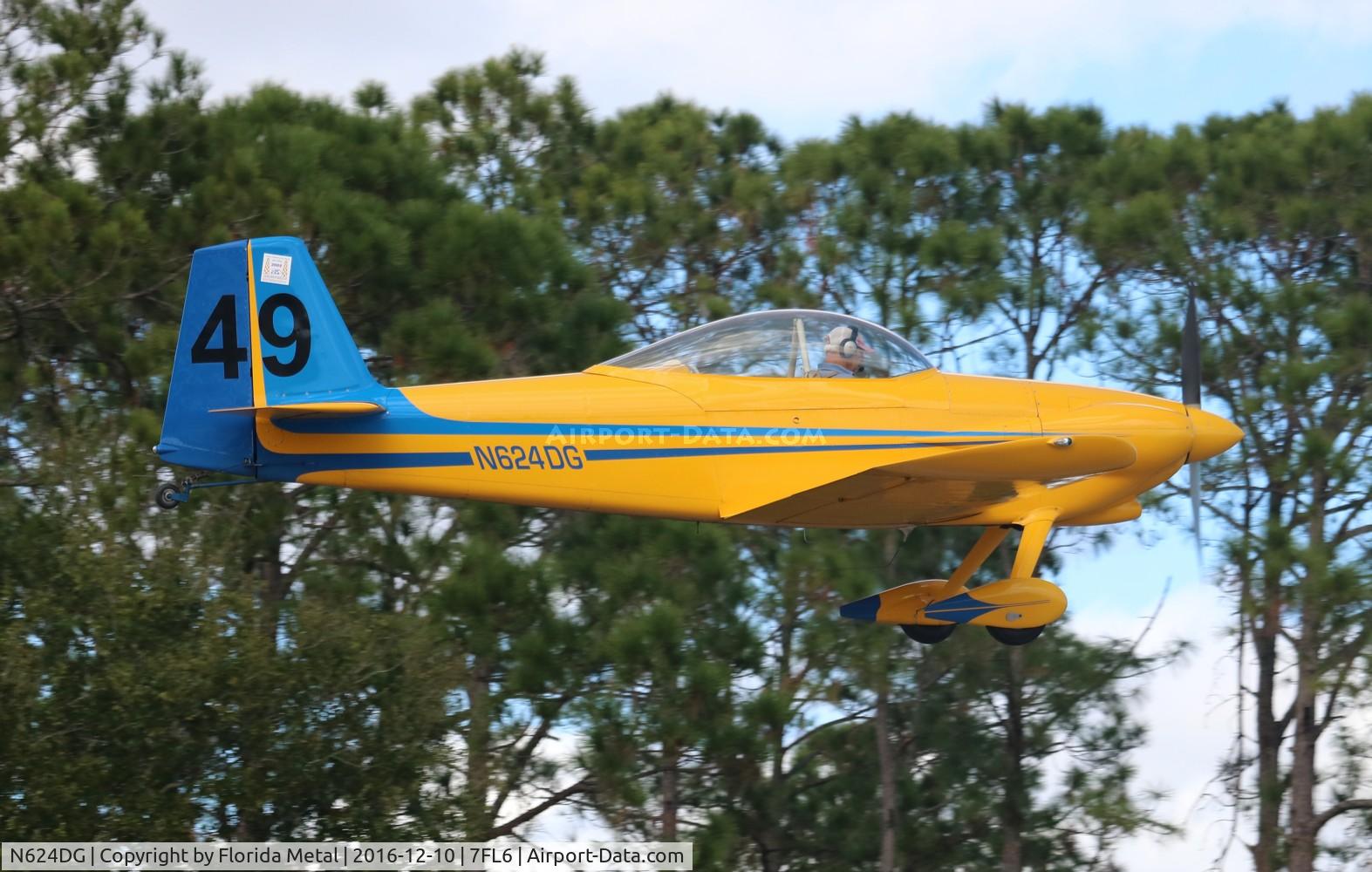 N624DG, 1998 Vans RV-4 C/N 3499, Spruce Creek 2016