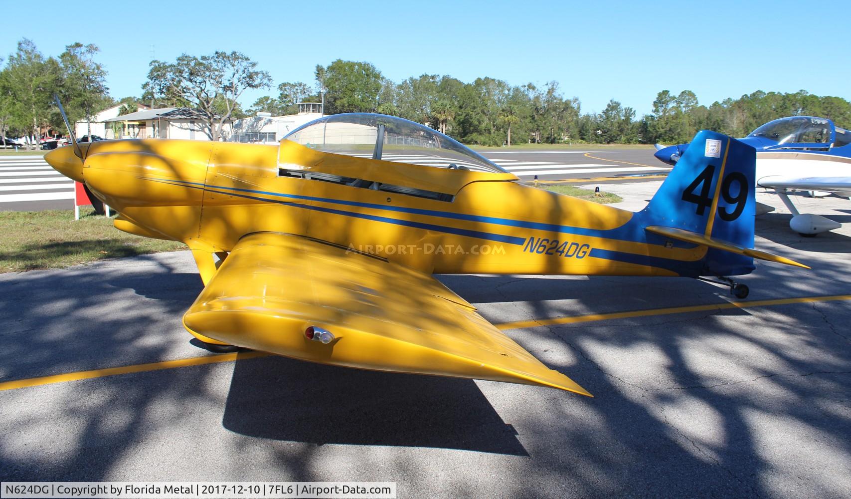 N624DG, 1998 Vans RV-4 C/N 3499, Spruce Creek 2017
